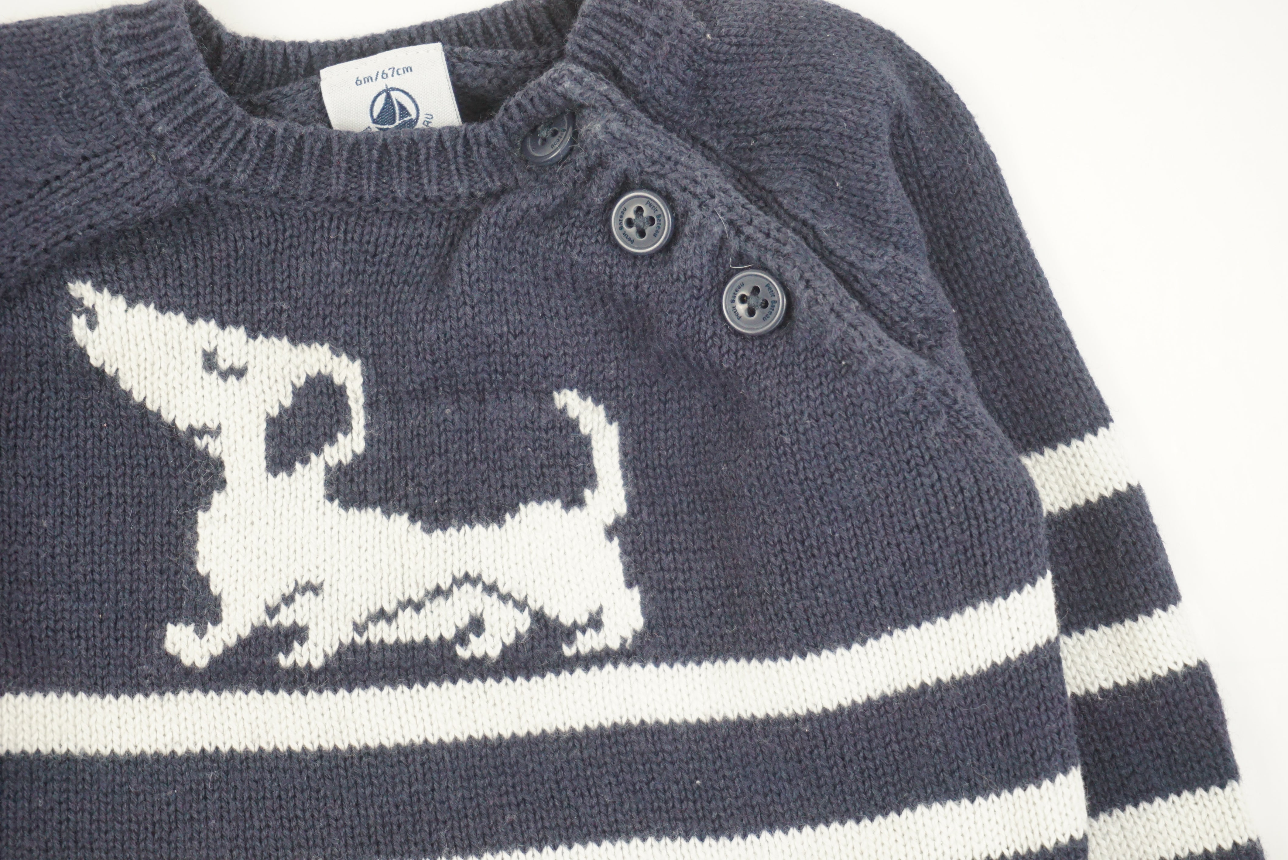 Pull Marine - 6 mois