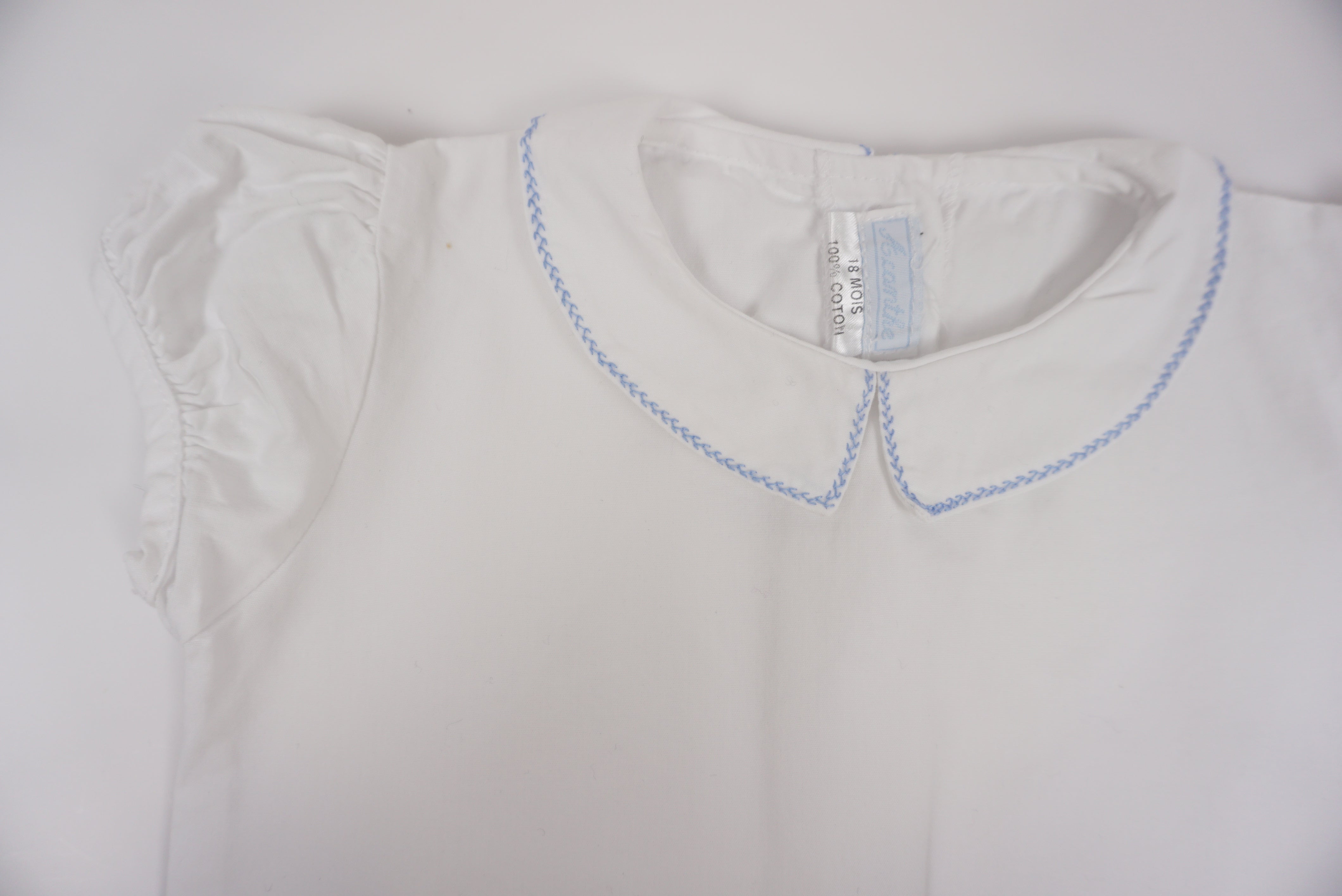 Blouse Blanc - 18 mois