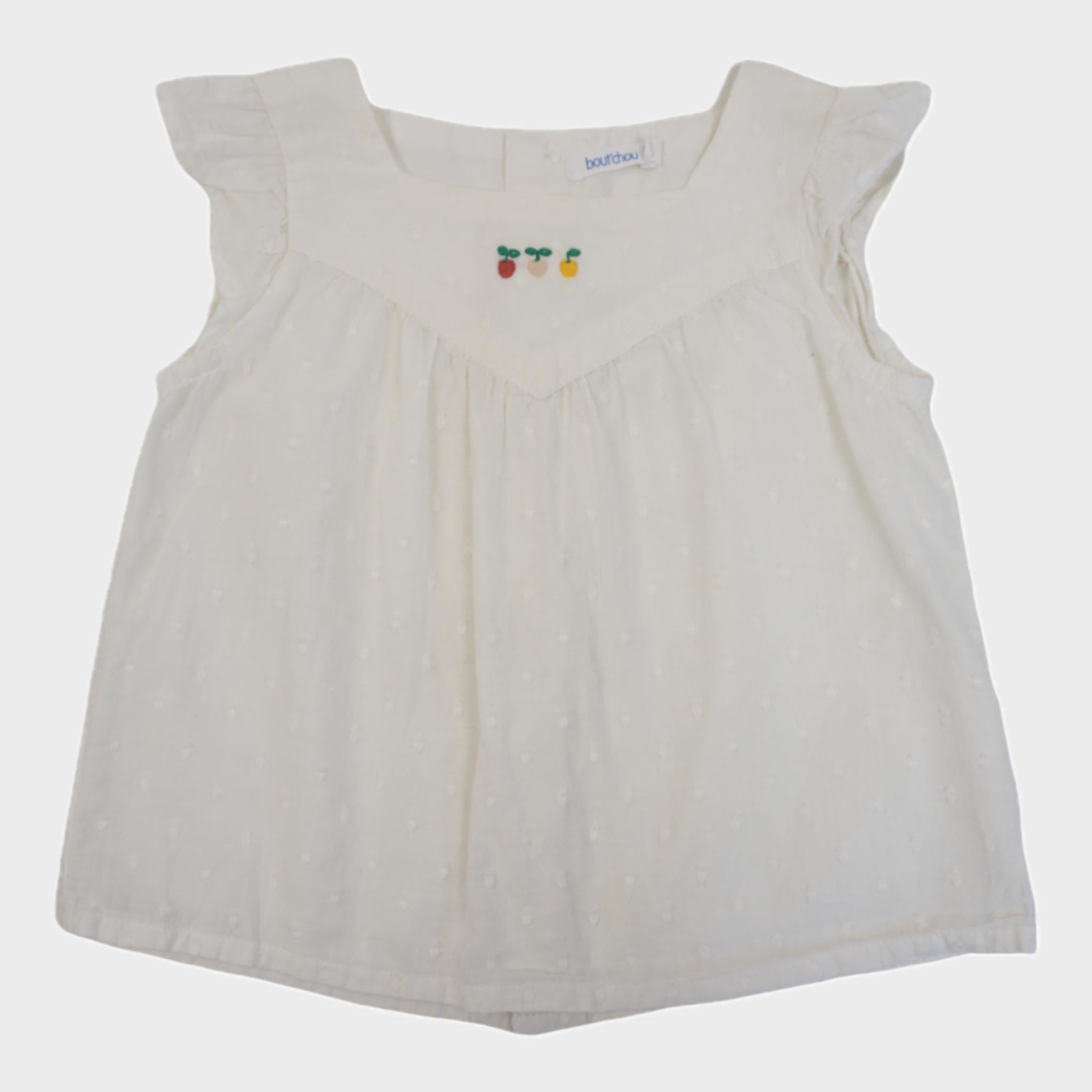 Blouse Ecru - 12 mois