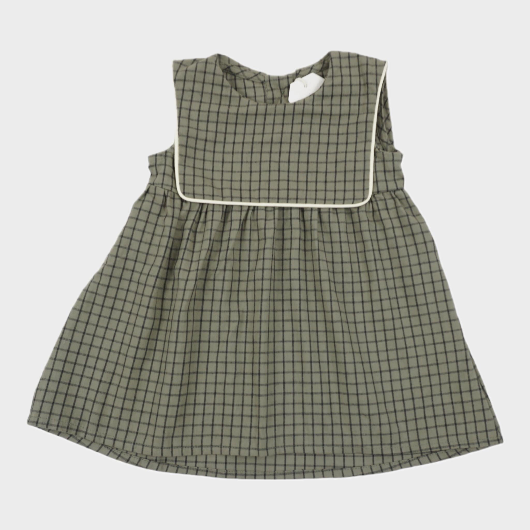 Robe Vert - 6 mois (neuf)