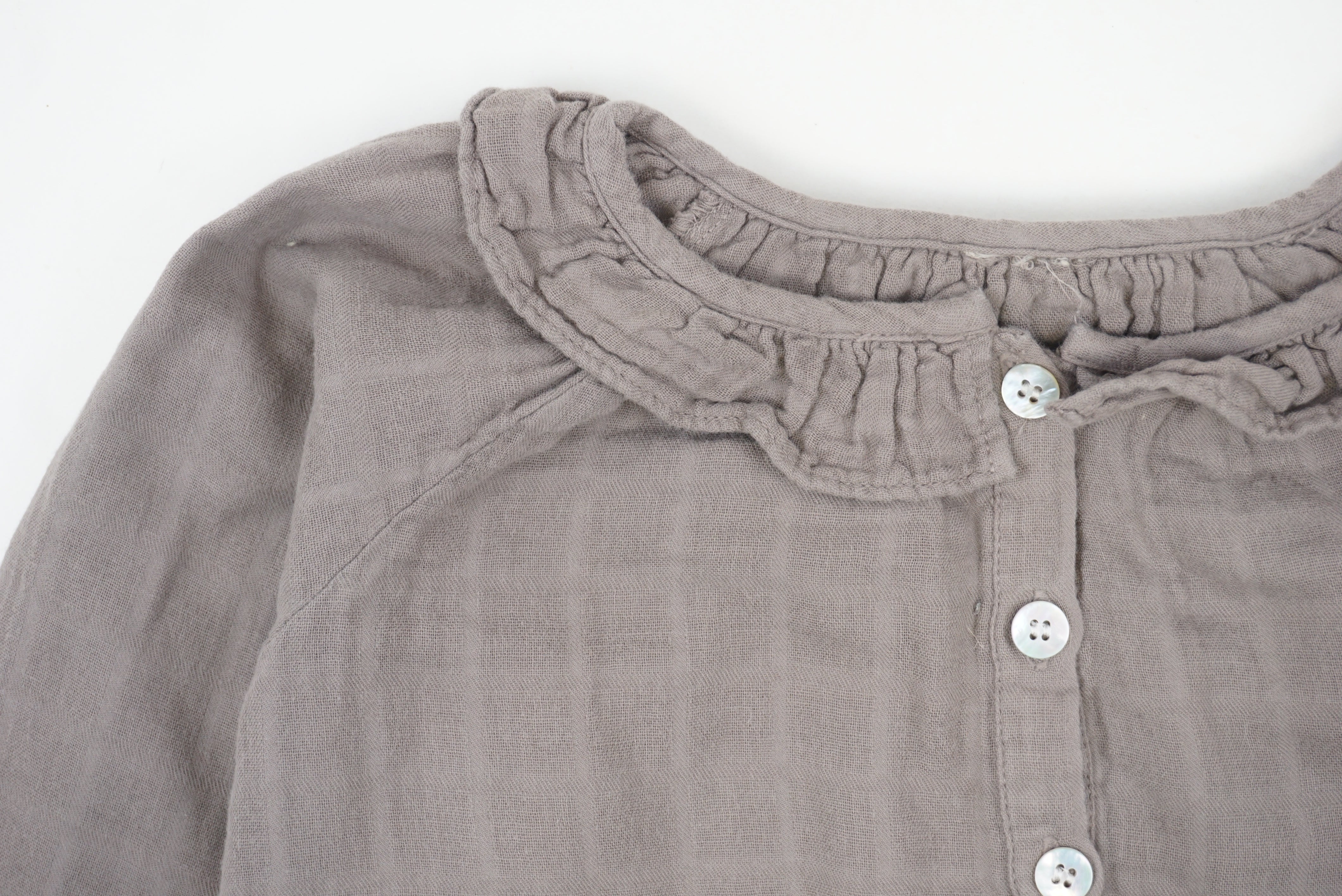 Blouse Taupe - 8 ans