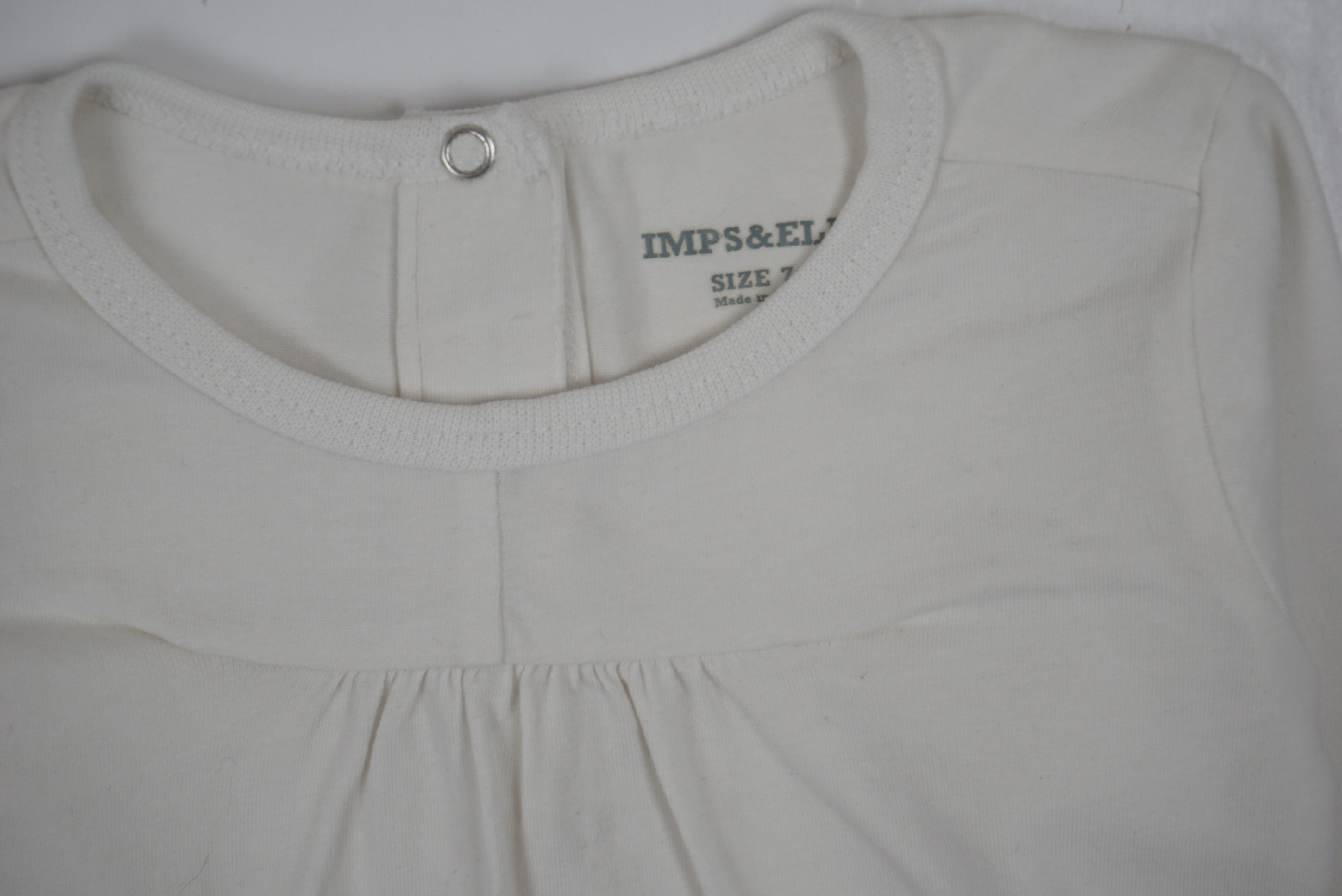 T-shirt Crème - 9/12 mois