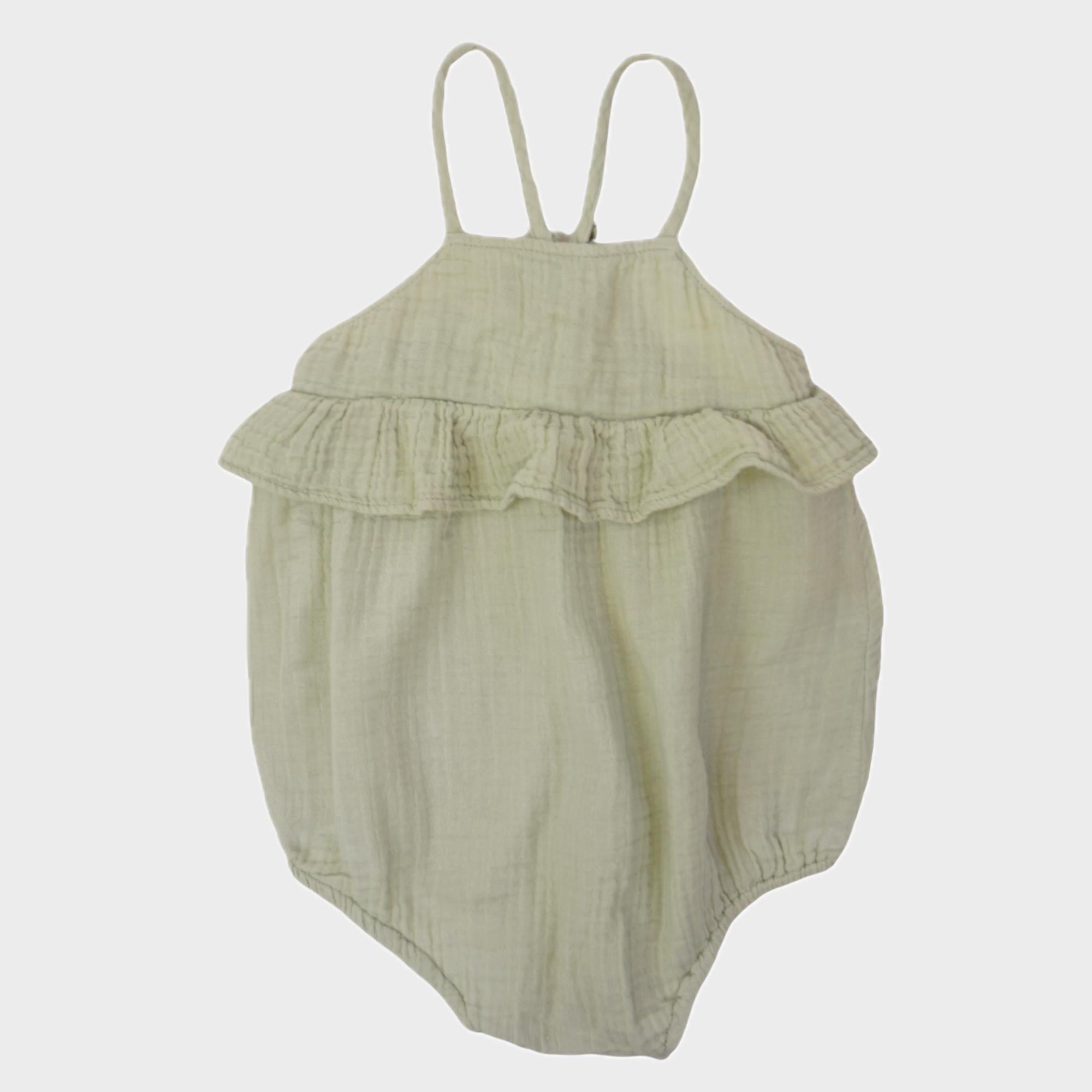 Barboteuse Vert - 9/12 mois