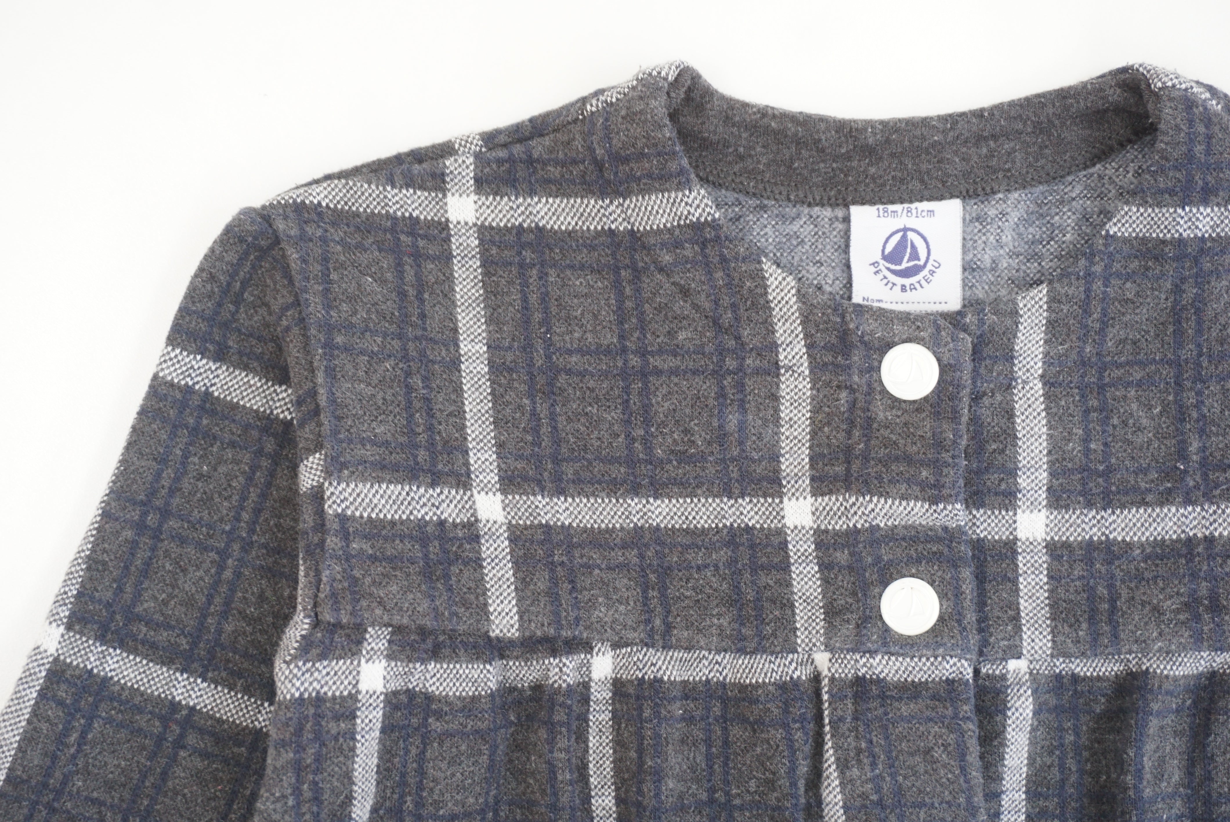 Gilet Gris - 18 mois