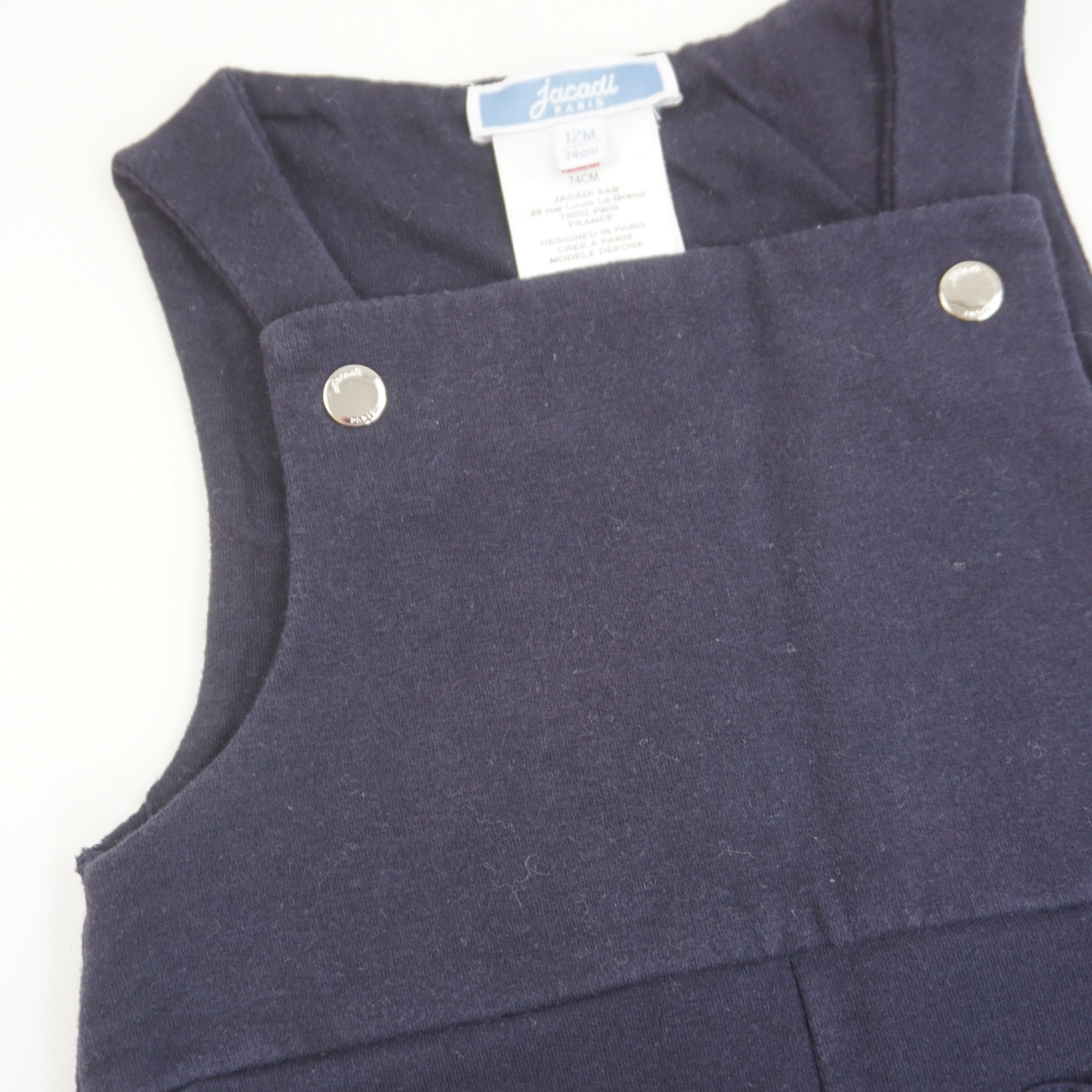 Salopette Bleu marine - 12 mois