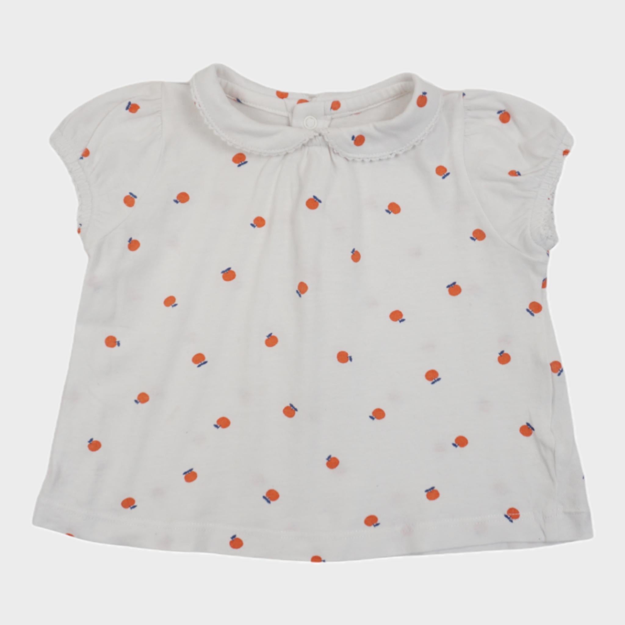 T-shirt Blanc - 9 mois