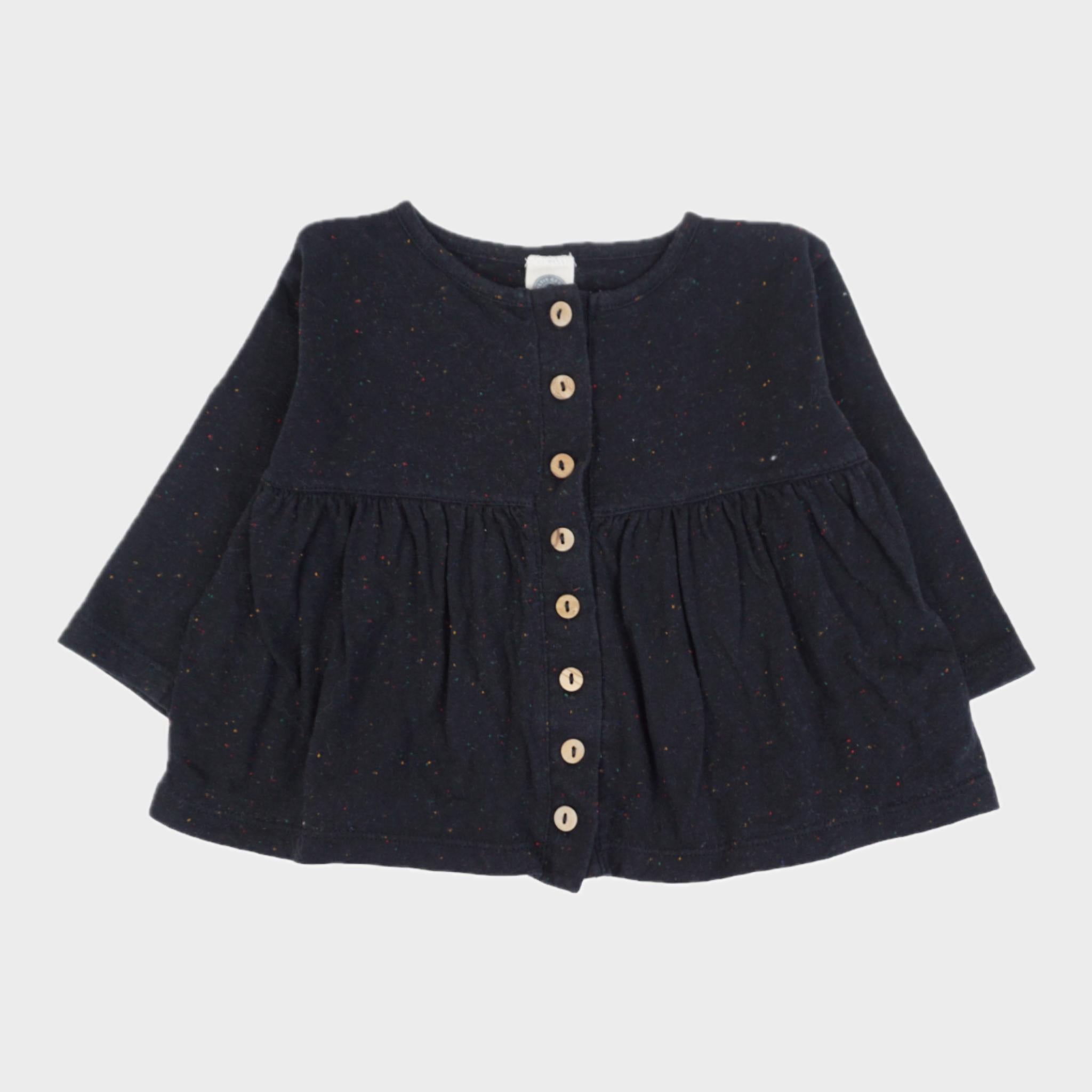 Gilet Noir - 12 mois