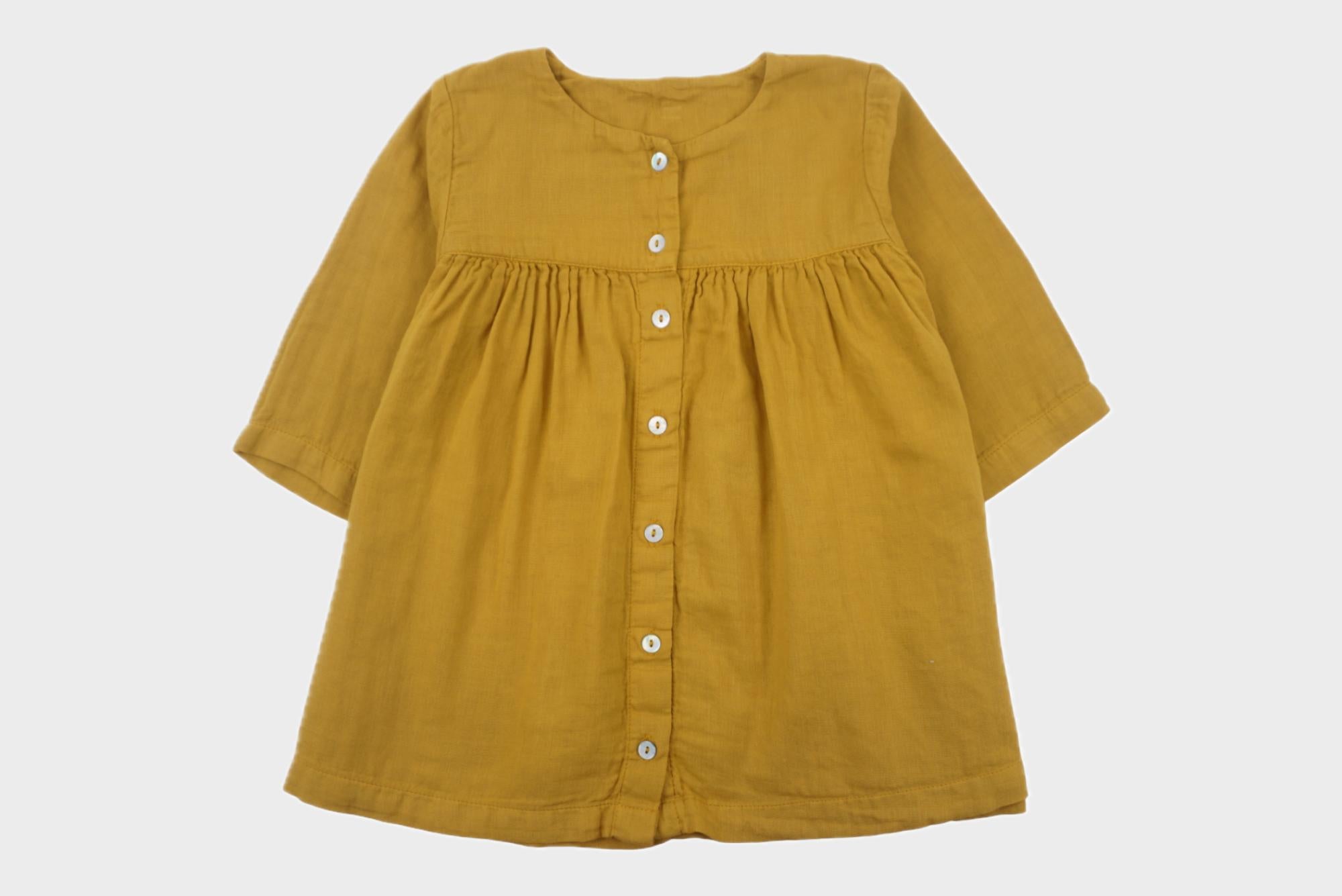 Robe Moutarde - 12 mois
