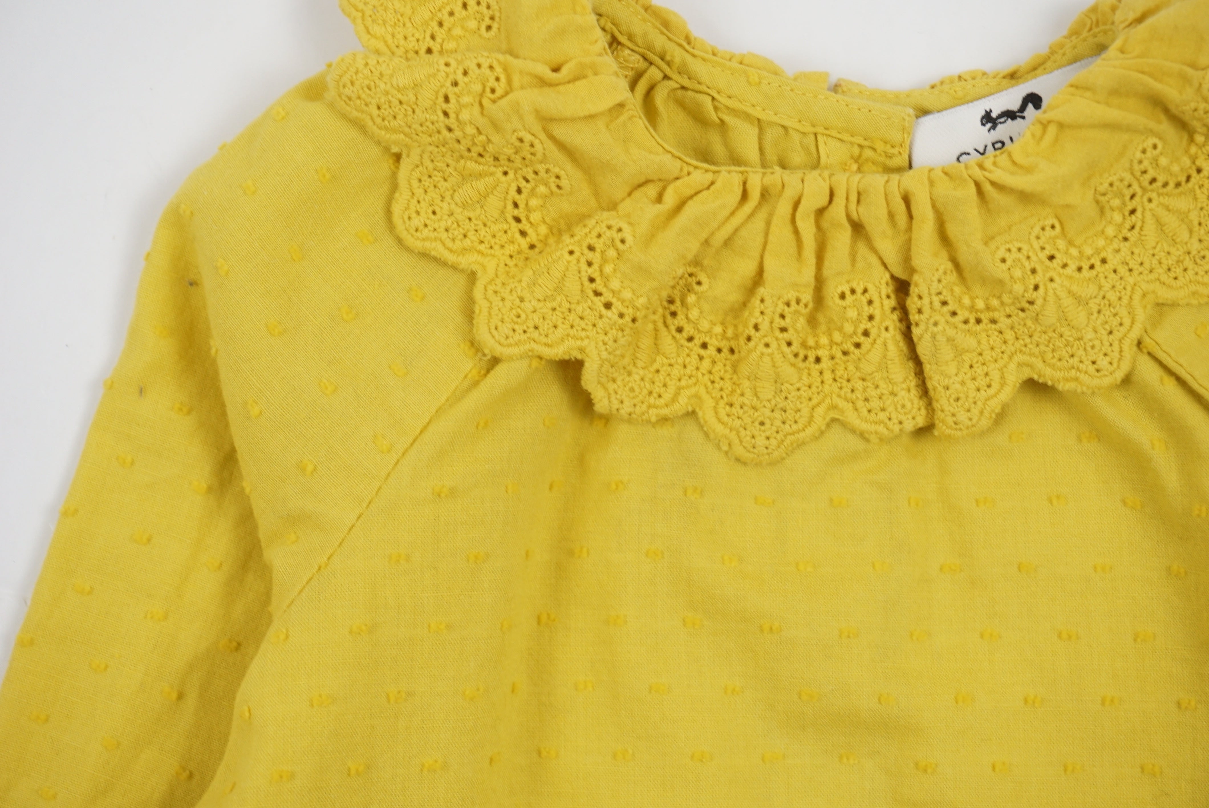Blouse Jaune - 9 mois