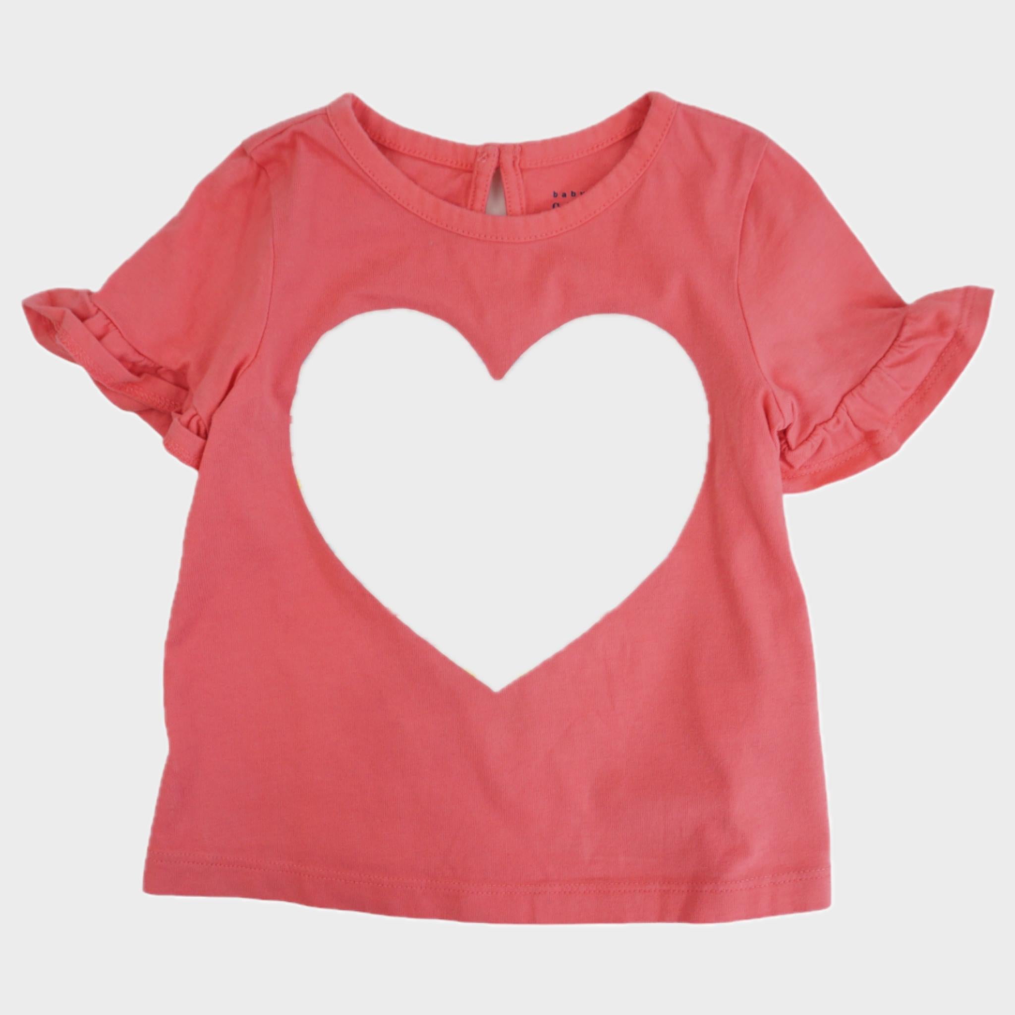 T-shirt Rose - 12/18 mois