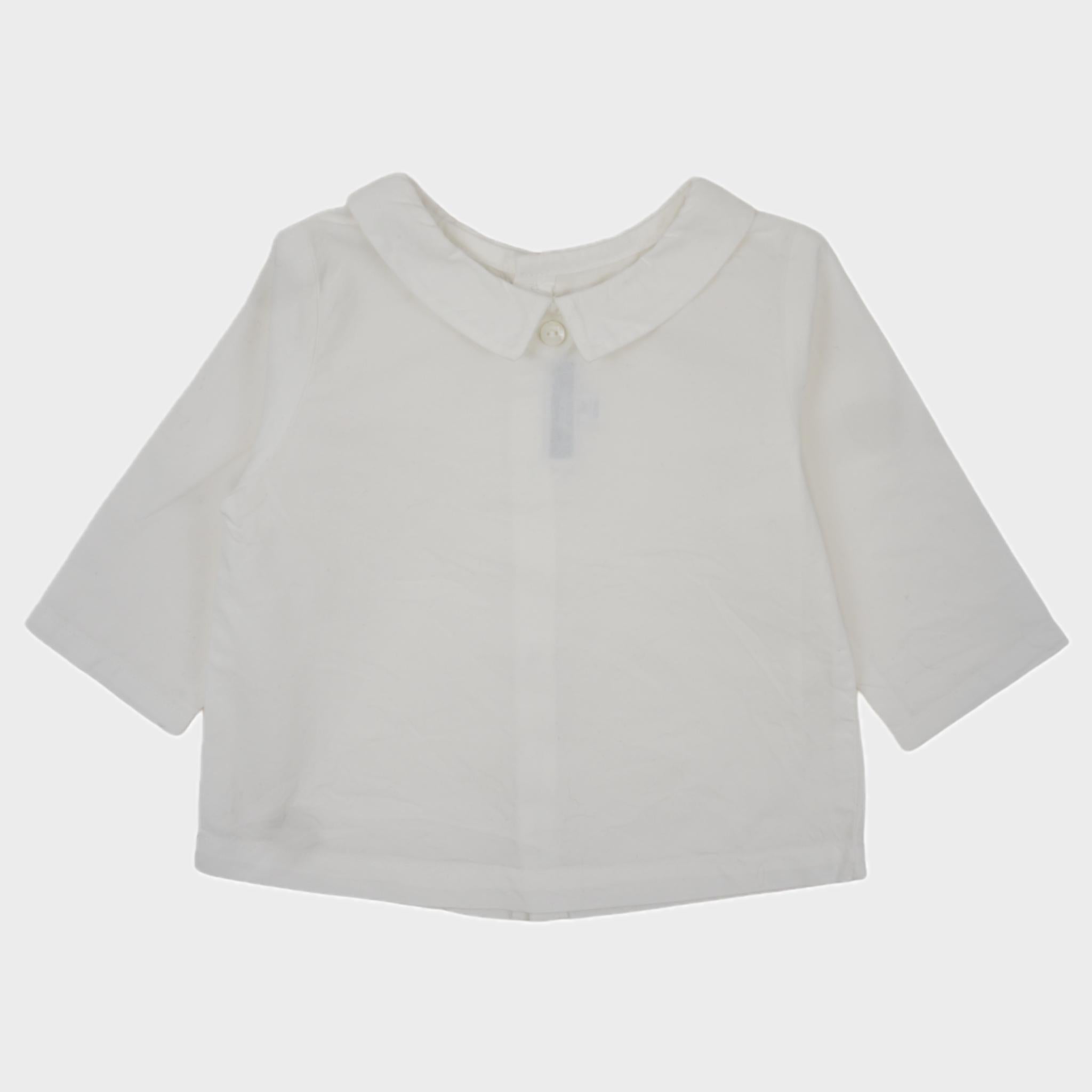 Blouse Blanc - 3 mois