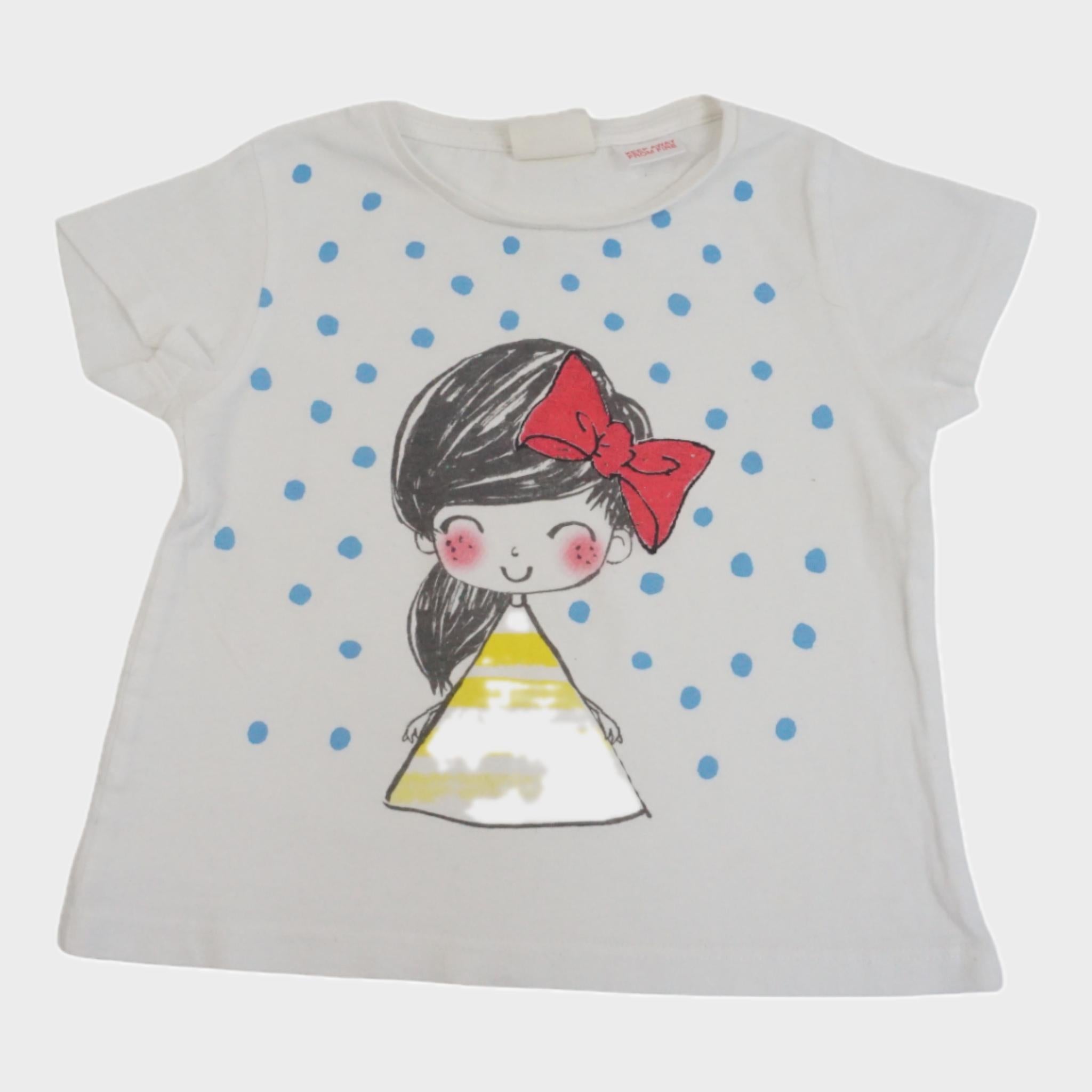T-shirt Blanc - 12/18 mois