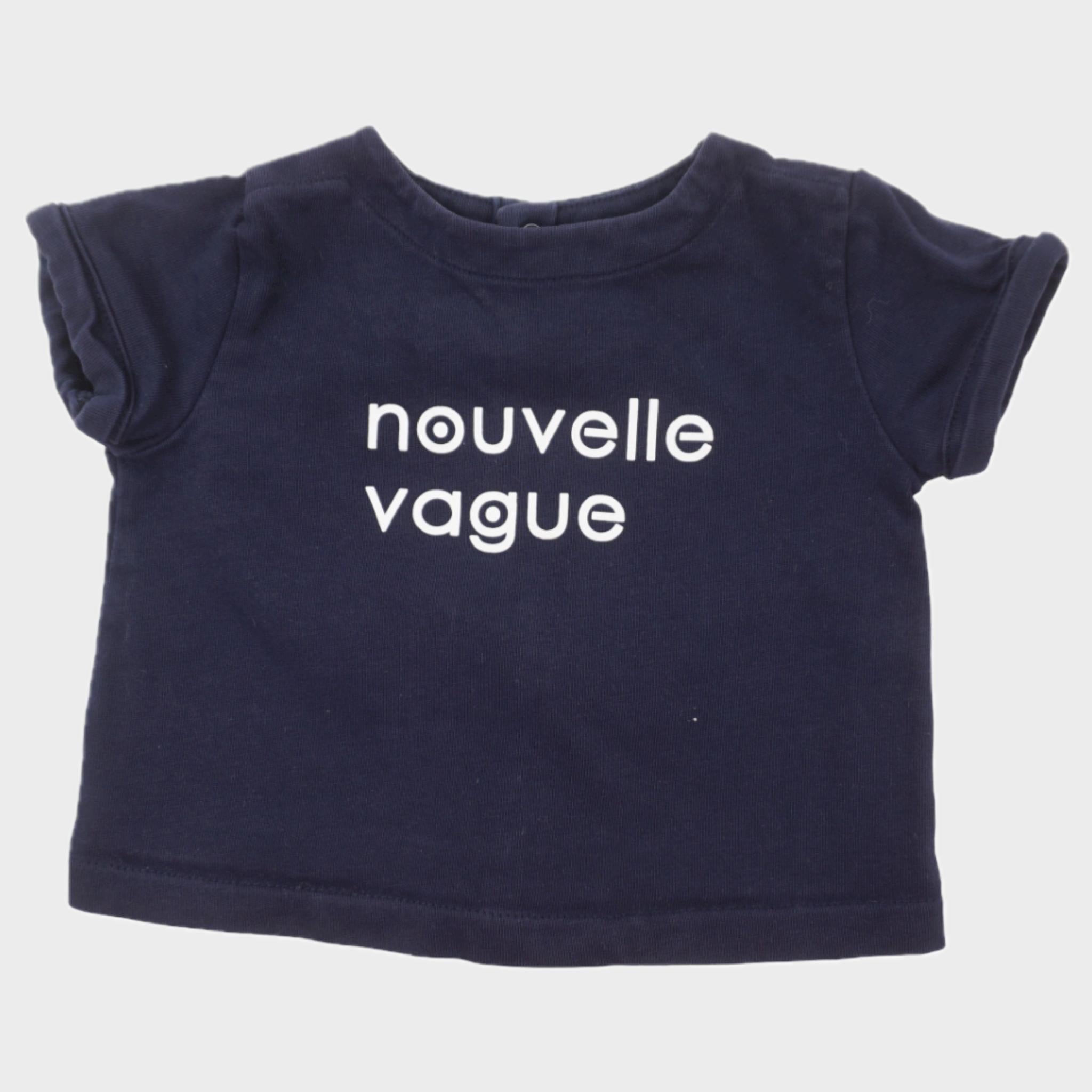 T-shirt Bleu - 3 mois