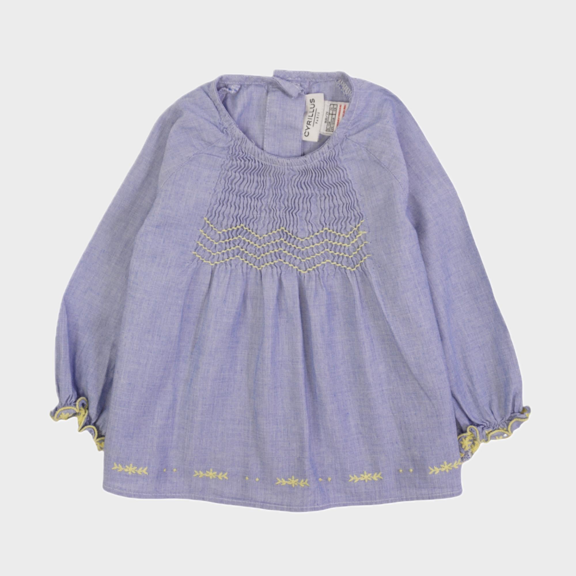 Blouse Bleu - 9 mois