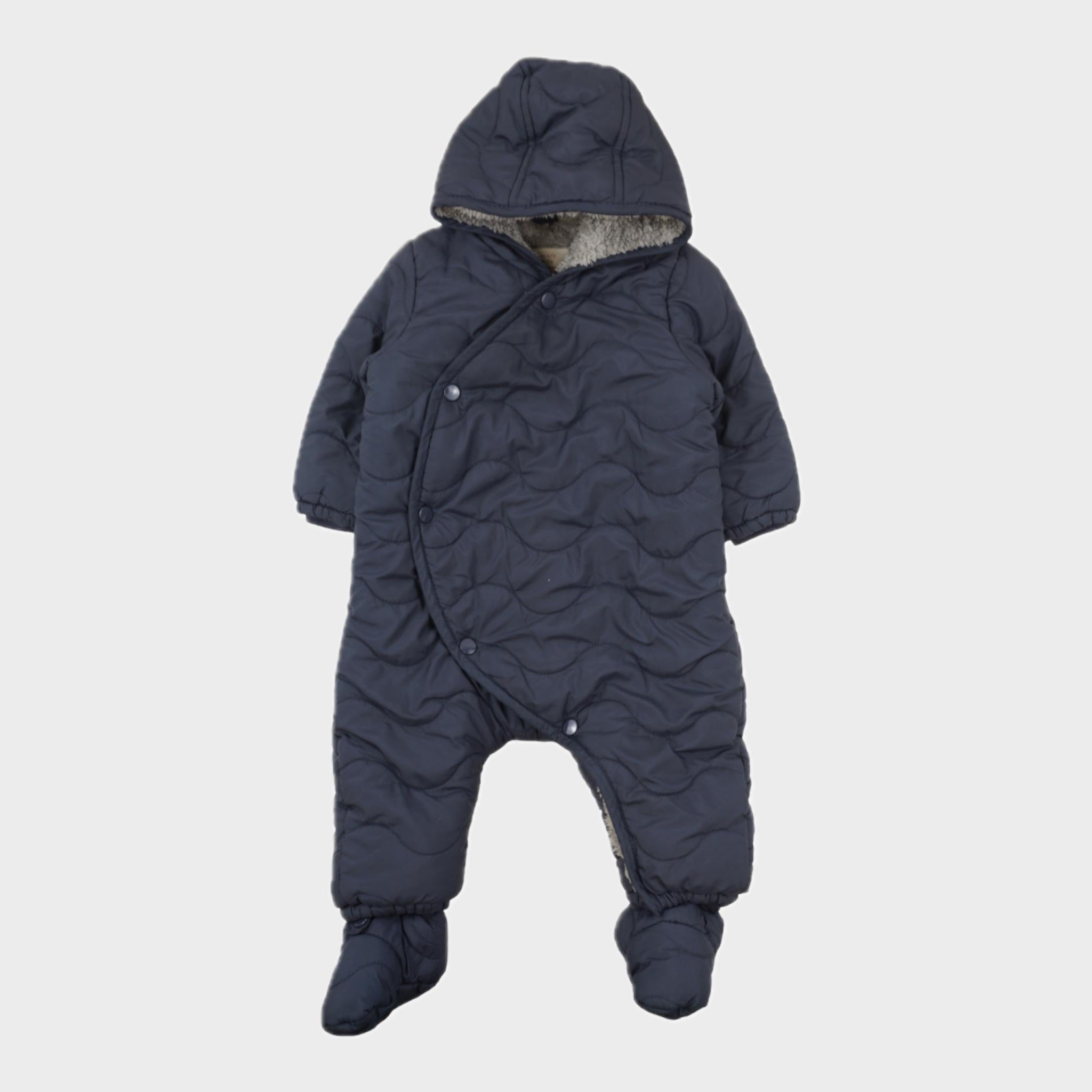 Combi pilote Bleu - 6/9 mois