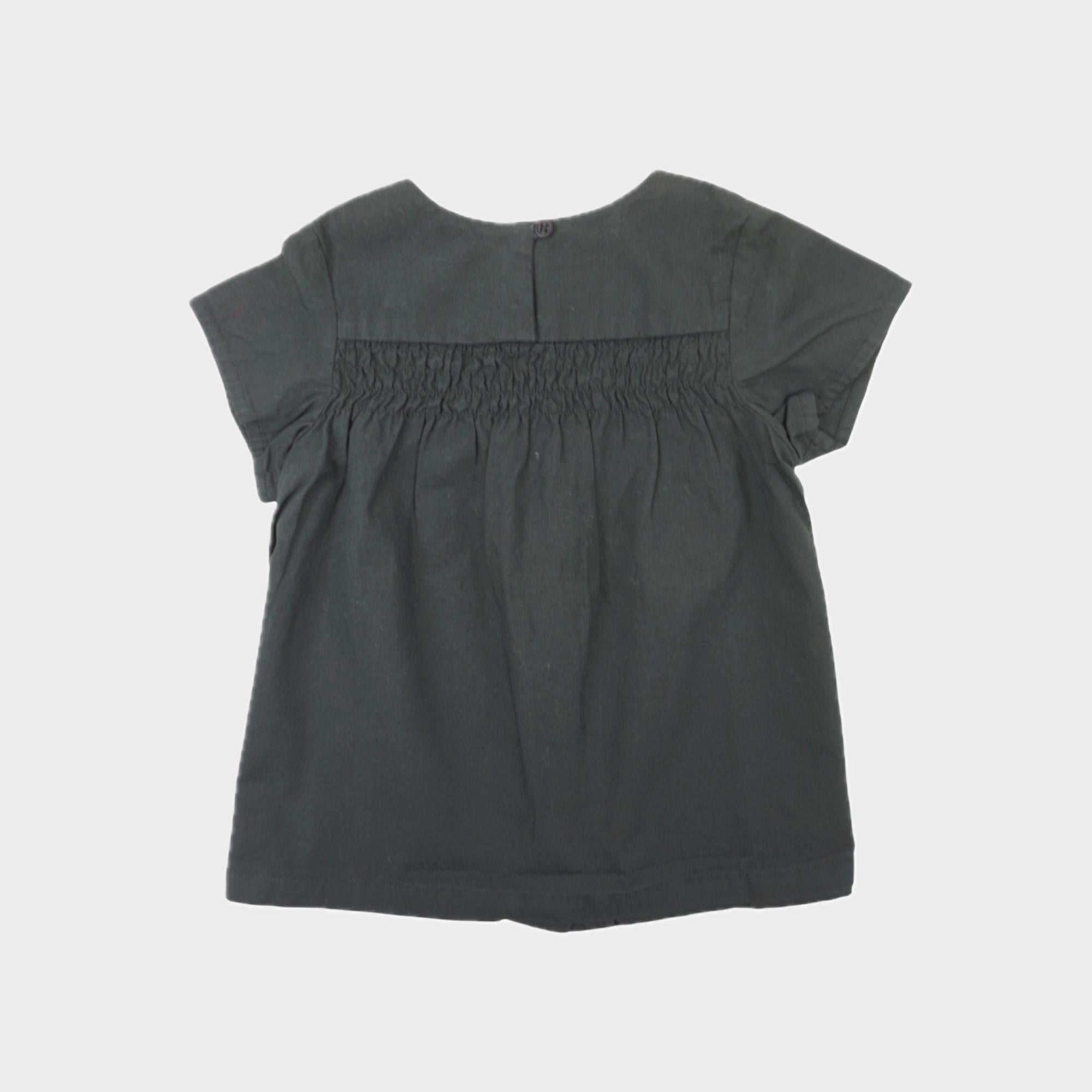 Blouse Gris - 6 mois