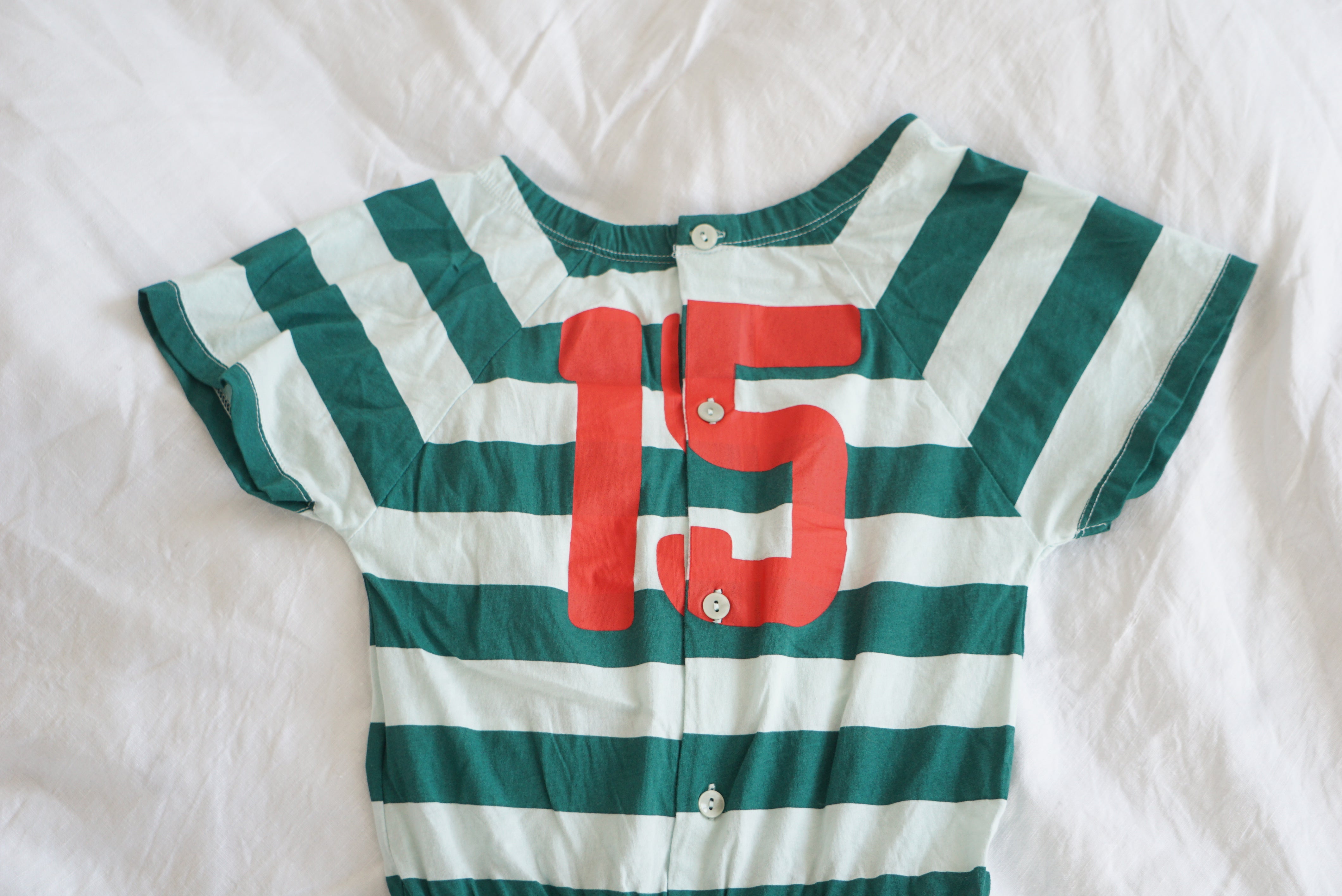 Combishort Vert - 6 ans