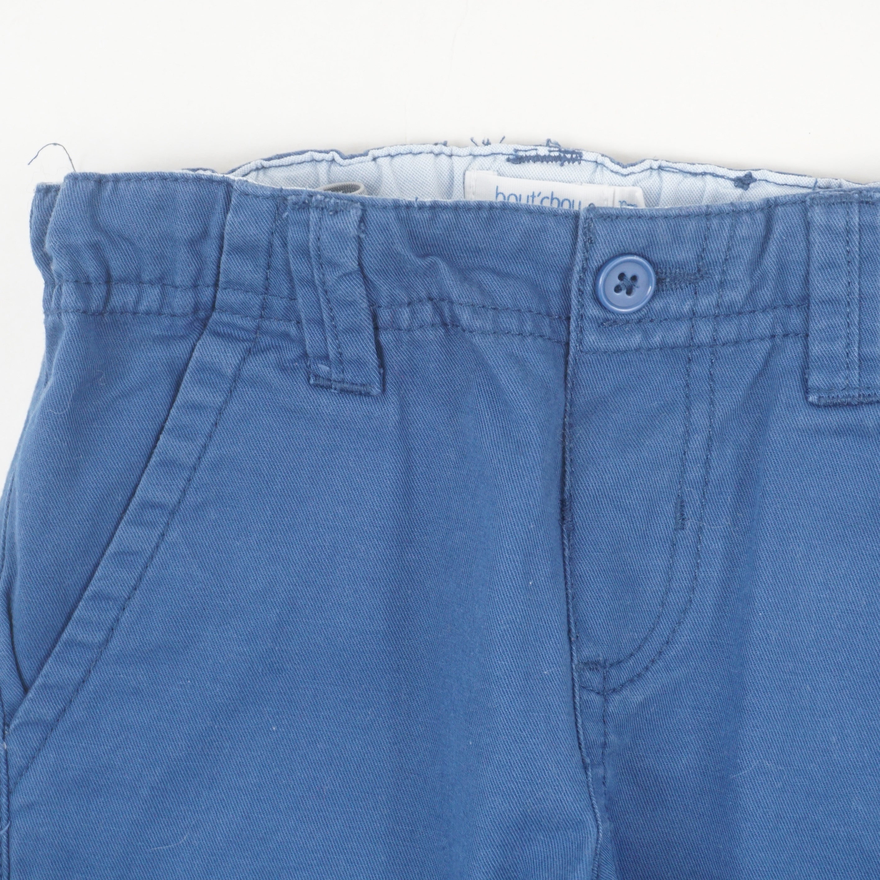 Pantalon Bleu - 12 mois