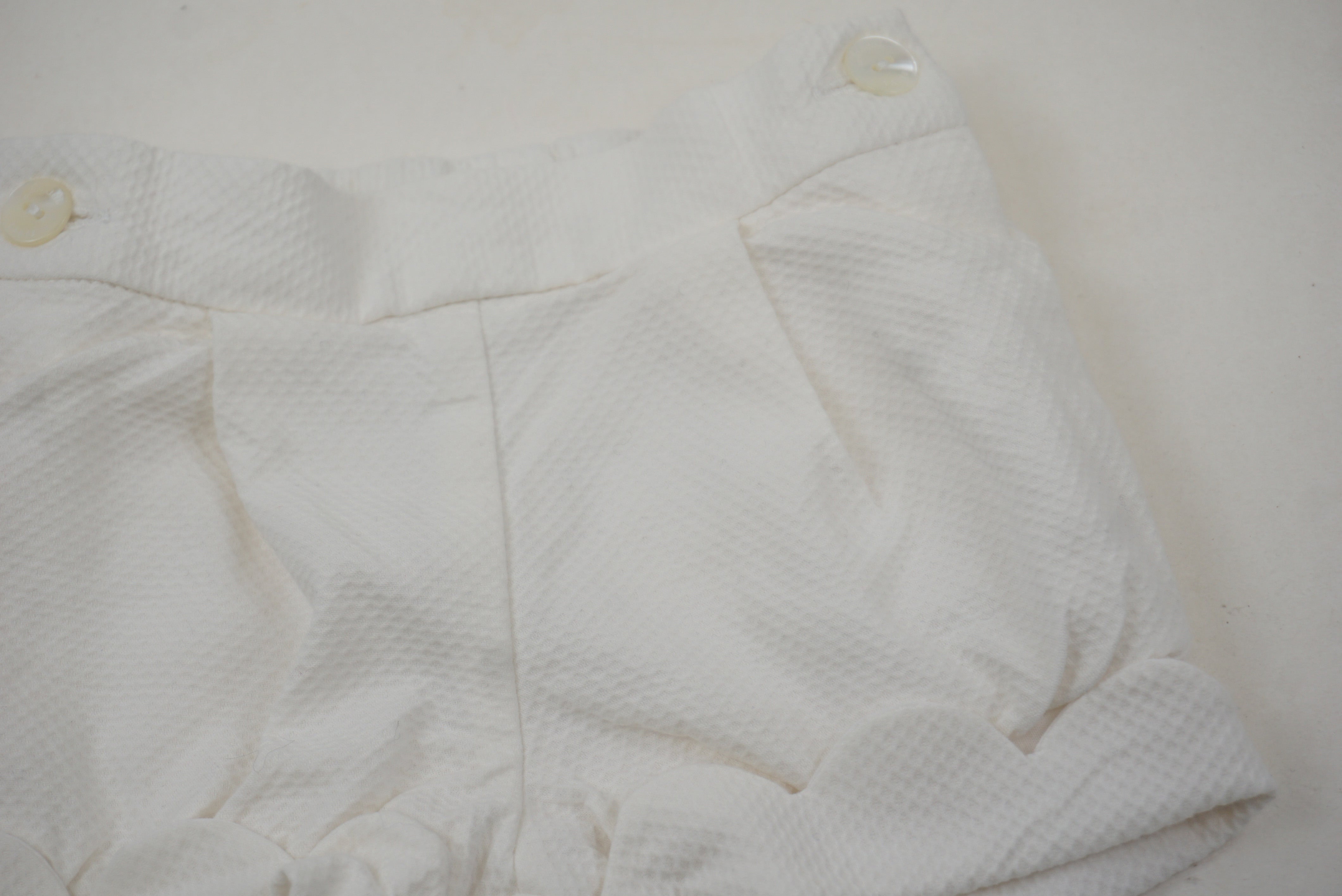 Short Blanc - 3 mois