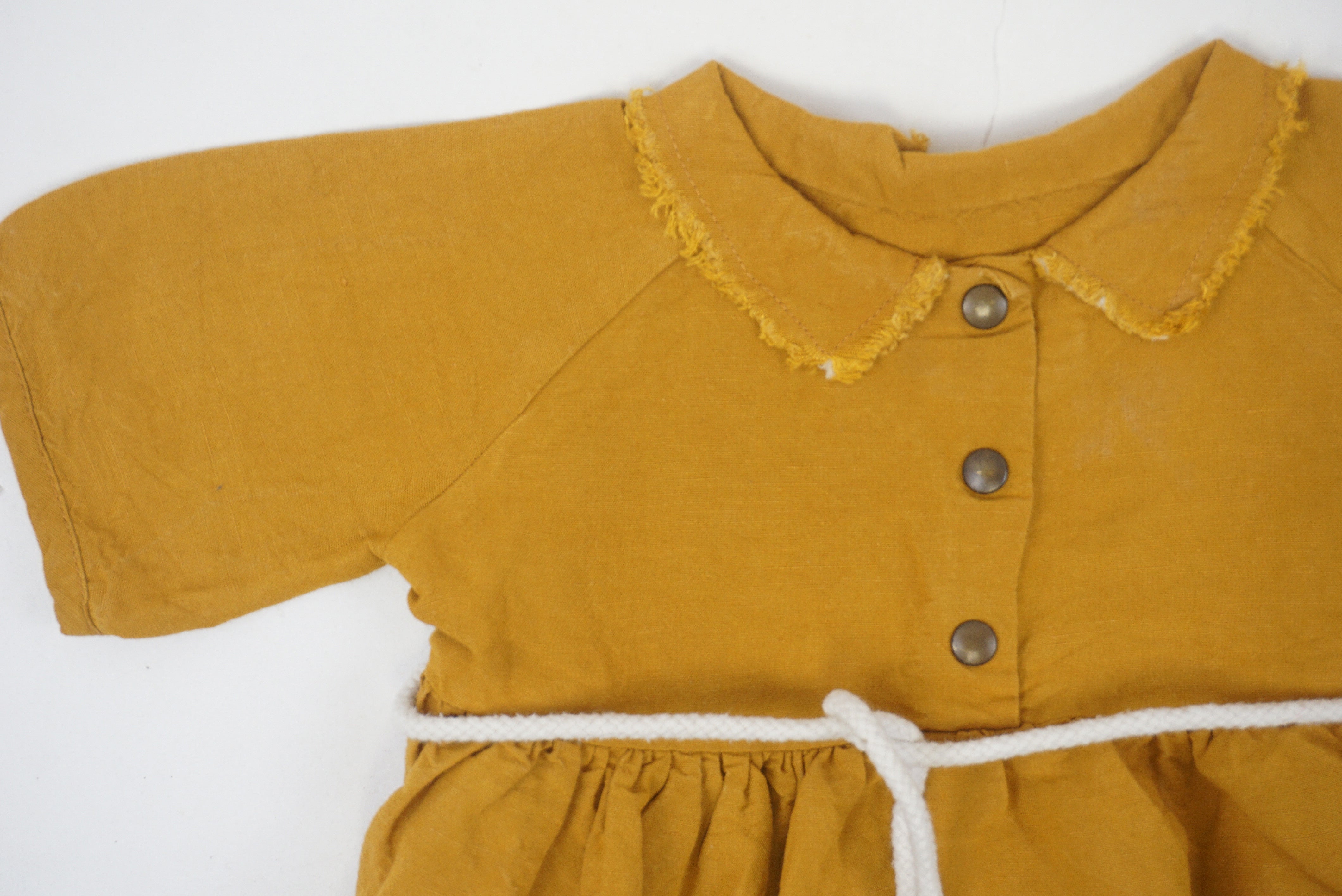 Robe Moutarde - 6/12 mois