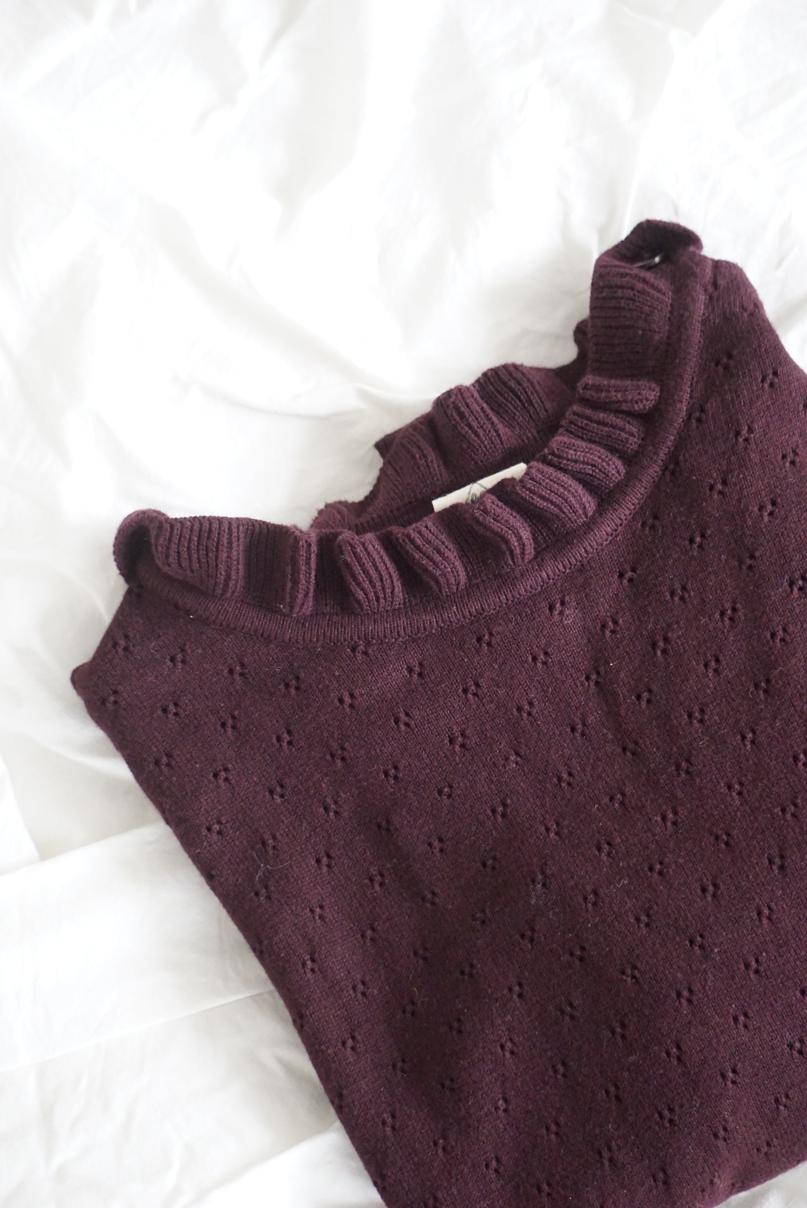 Pull Lie de vin - 10 ans