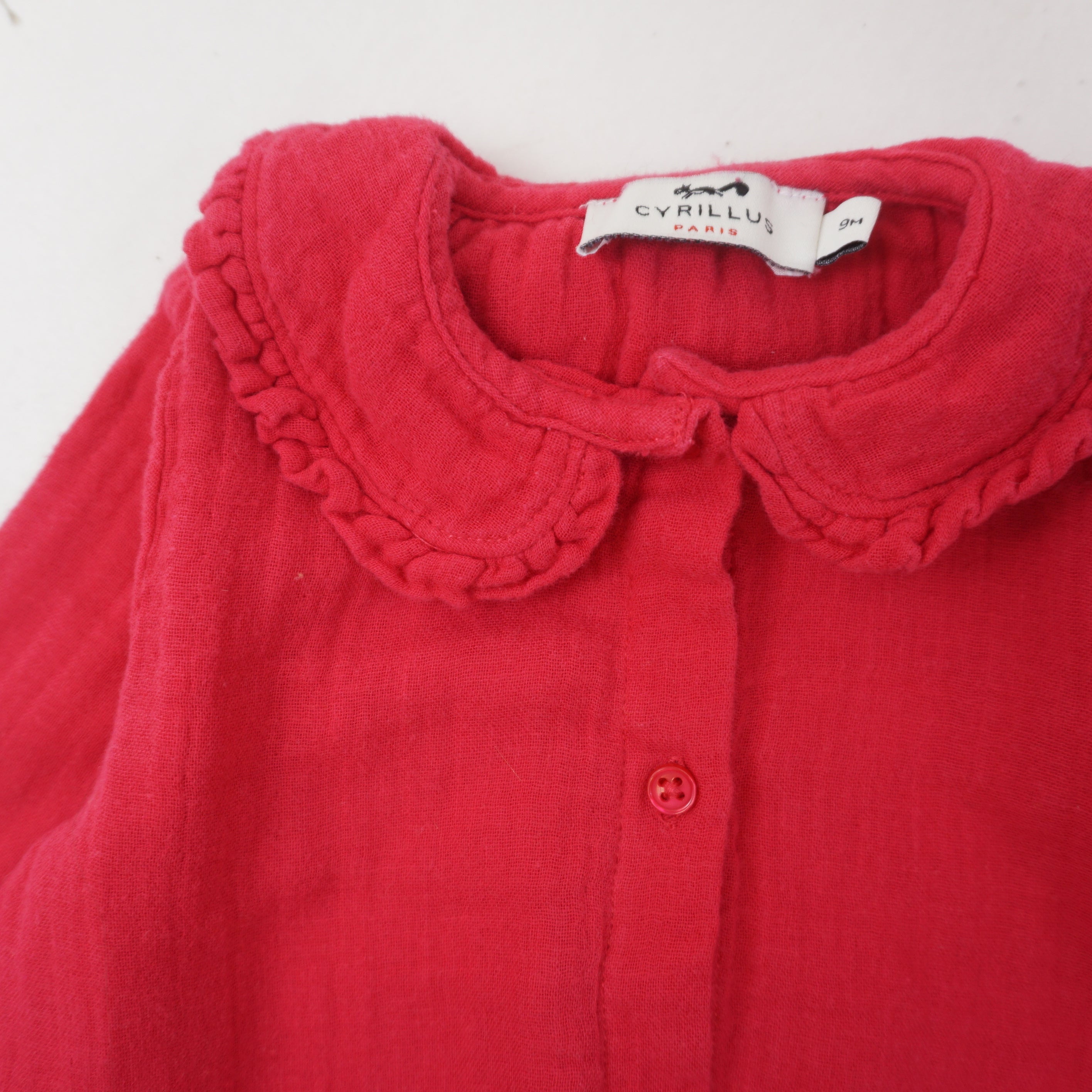 Chemise Rose - 9 mois