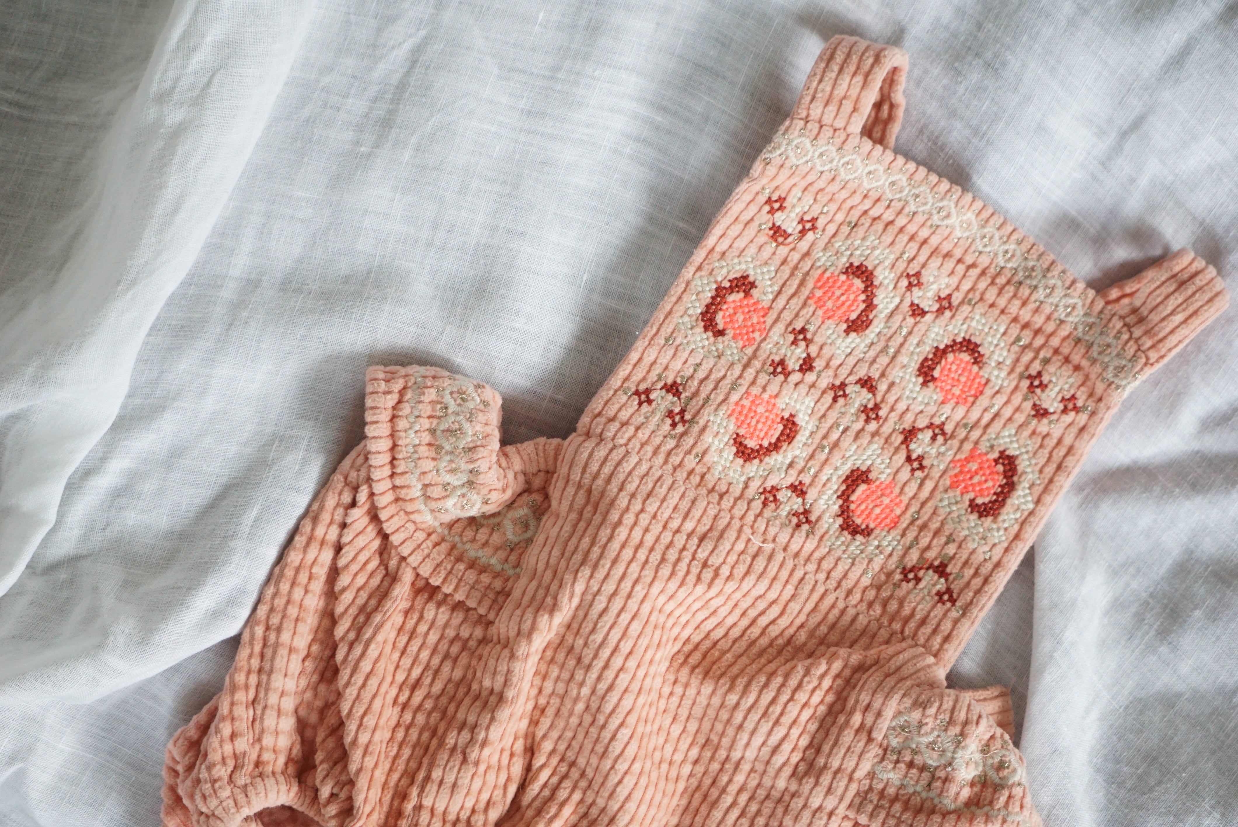 Barboteuse Rose - 6 mois