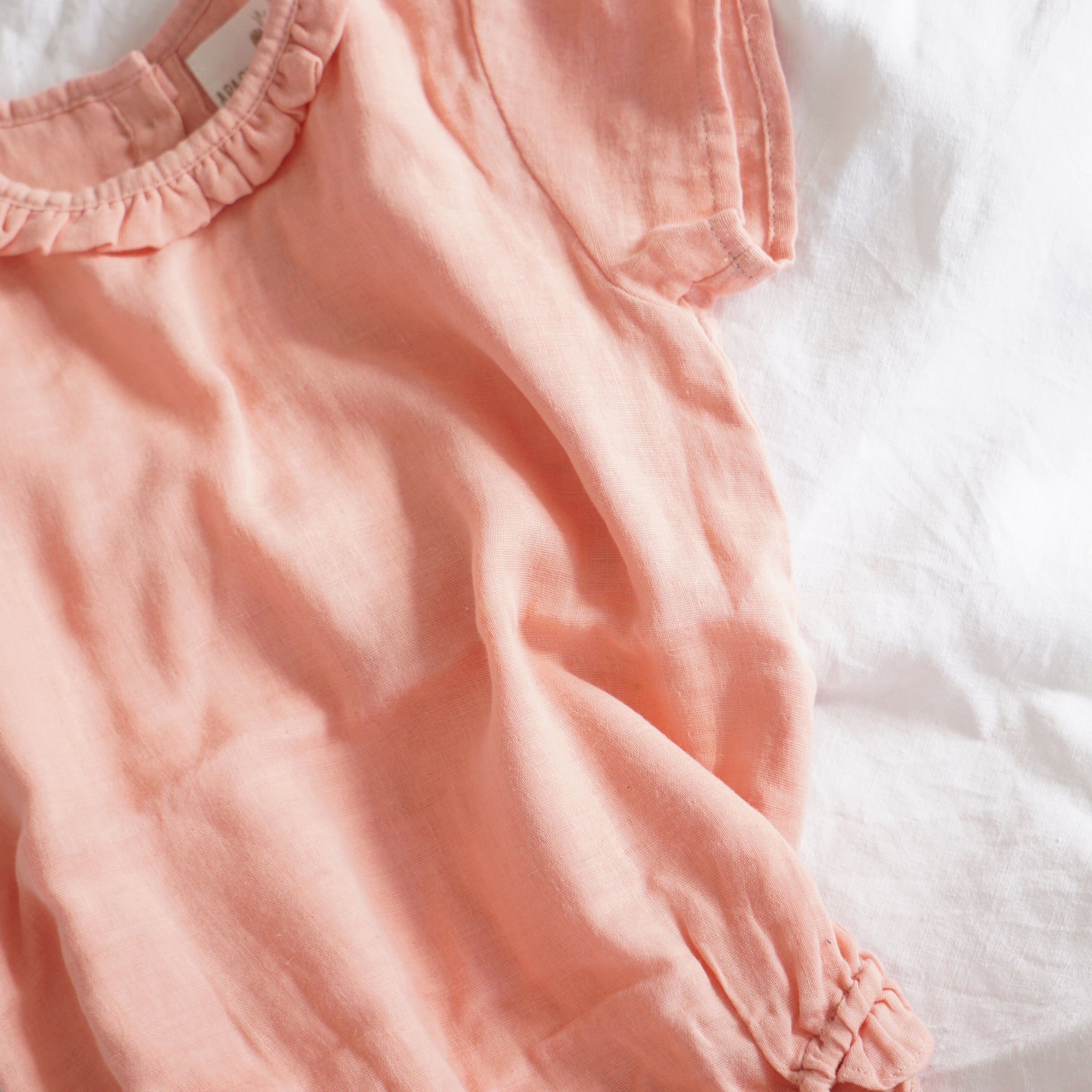 Barboteuse Rose - 12 mois