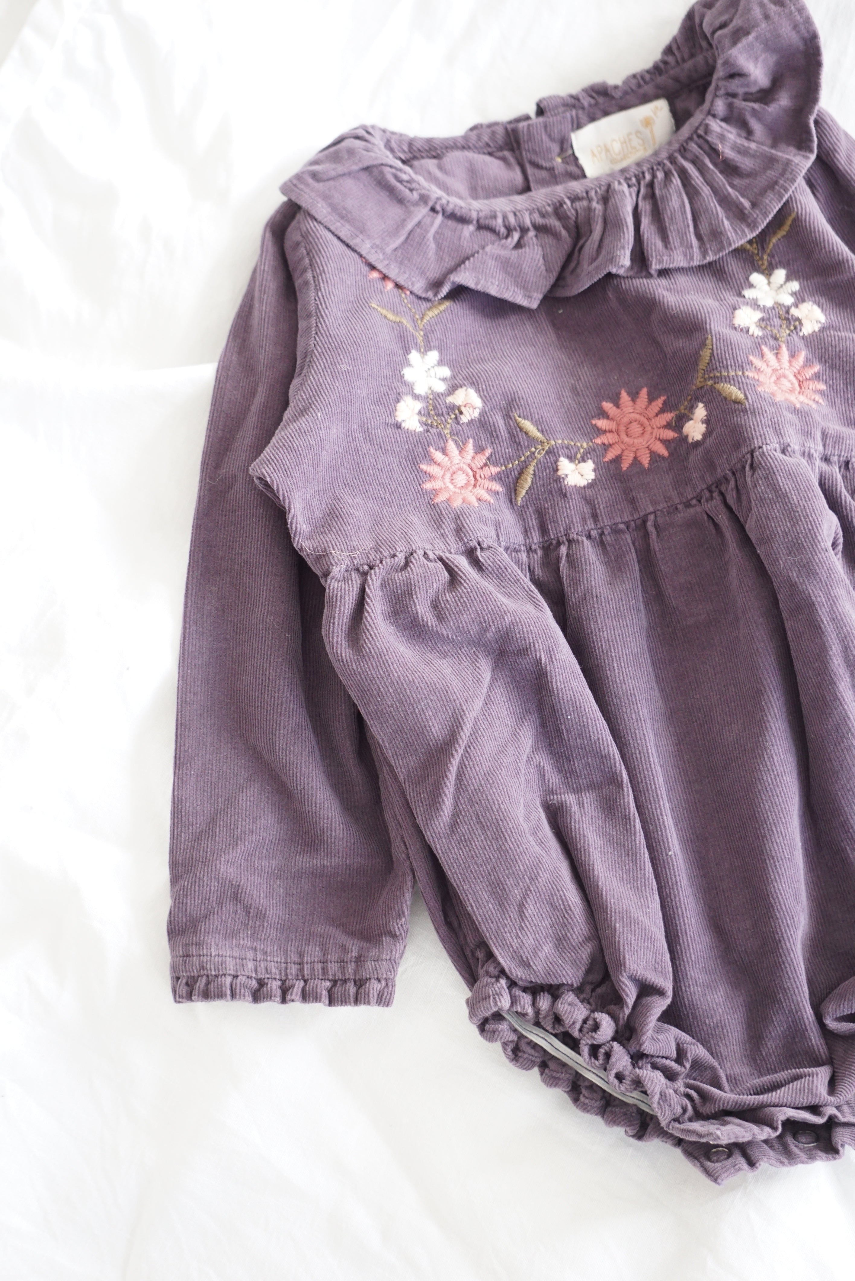 Barboteuse Violet - 12 mois