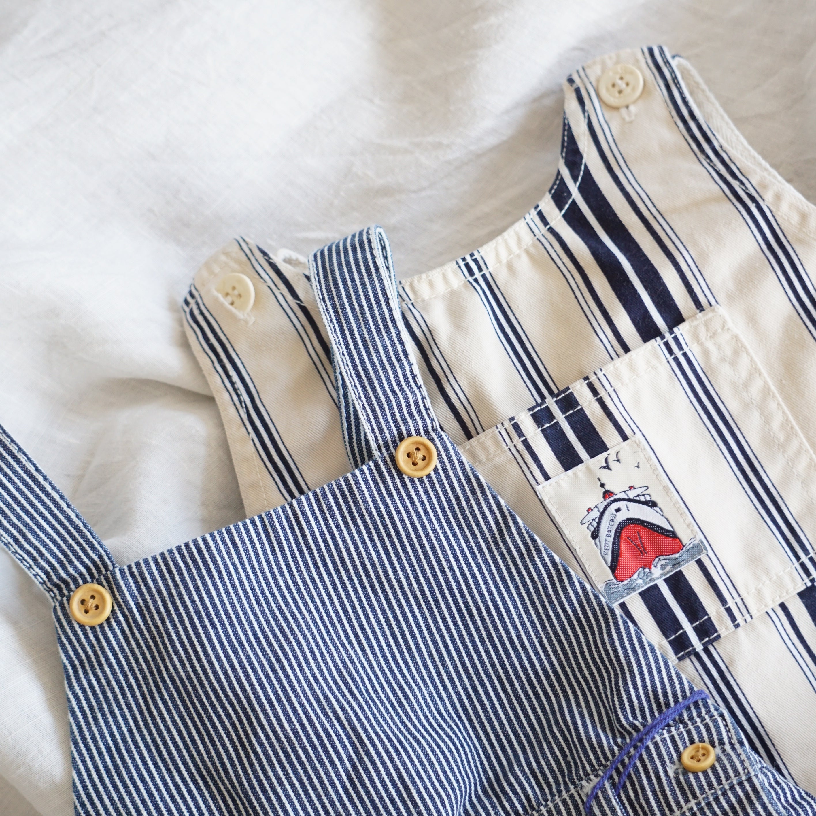 Salopette Bleu - 9 mois