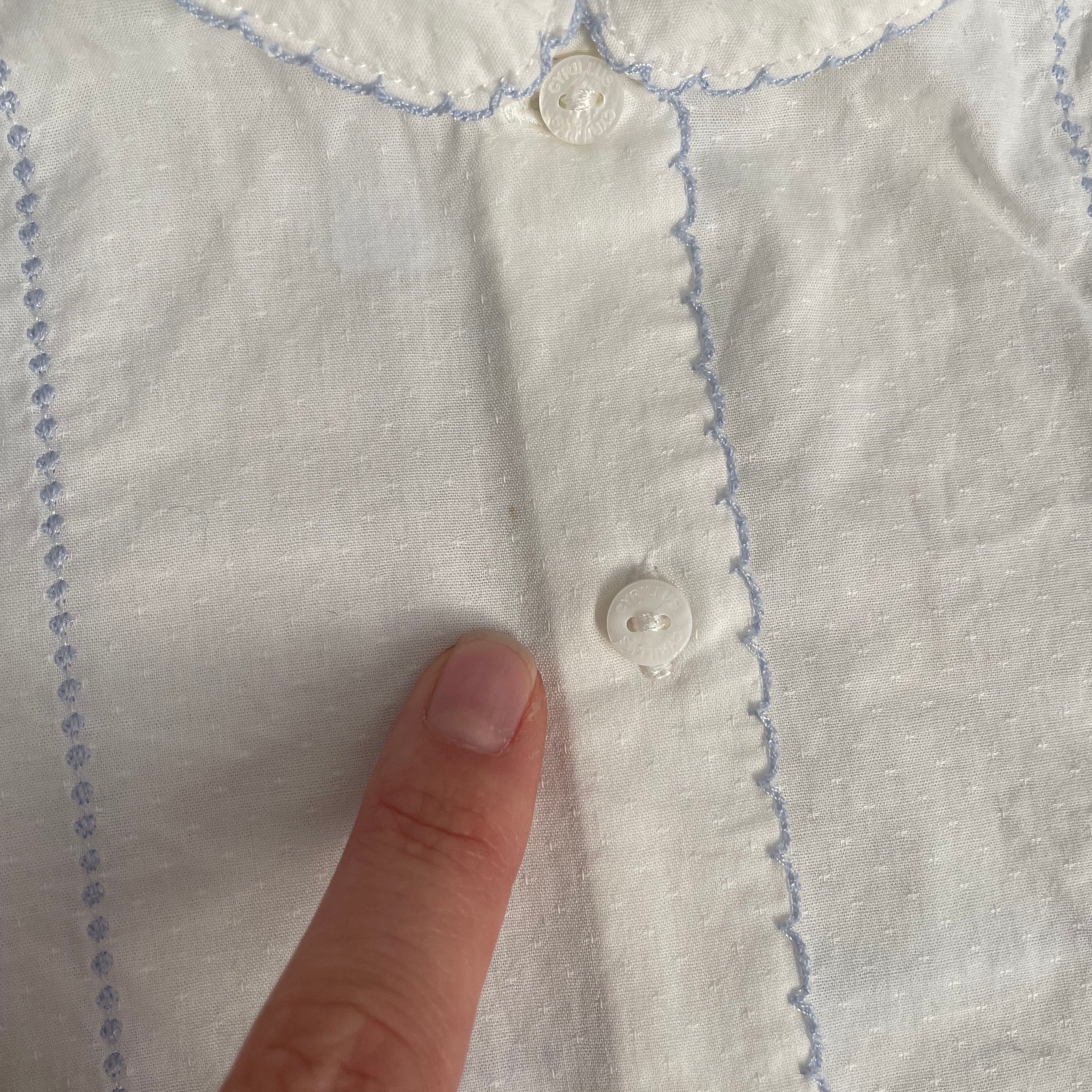 Chemise Blanc - 12 mois