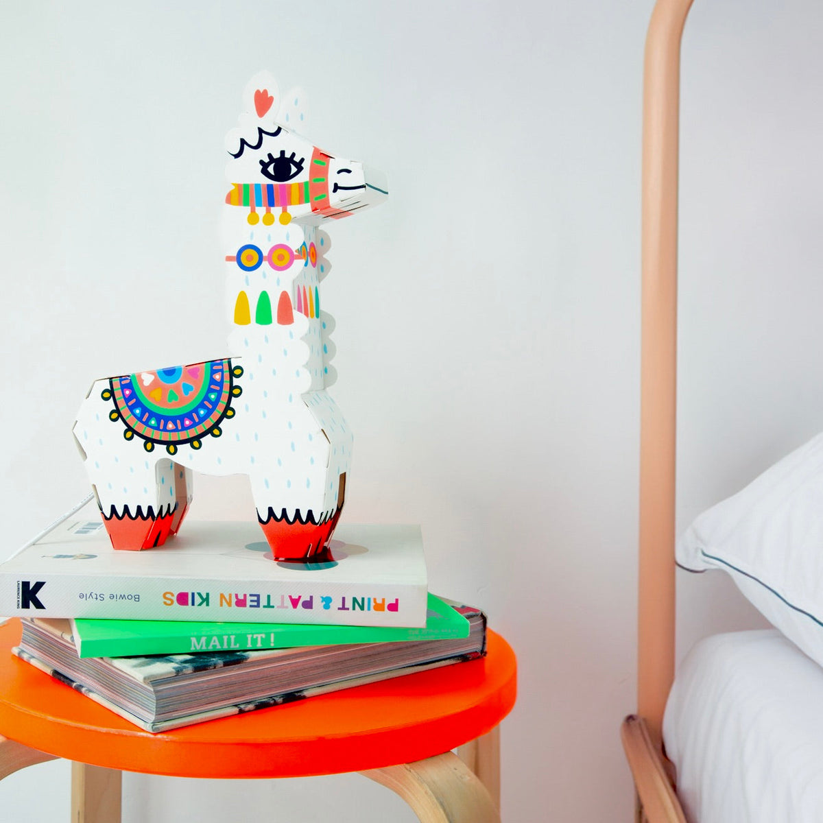 Lampe 3D Lama en situation
