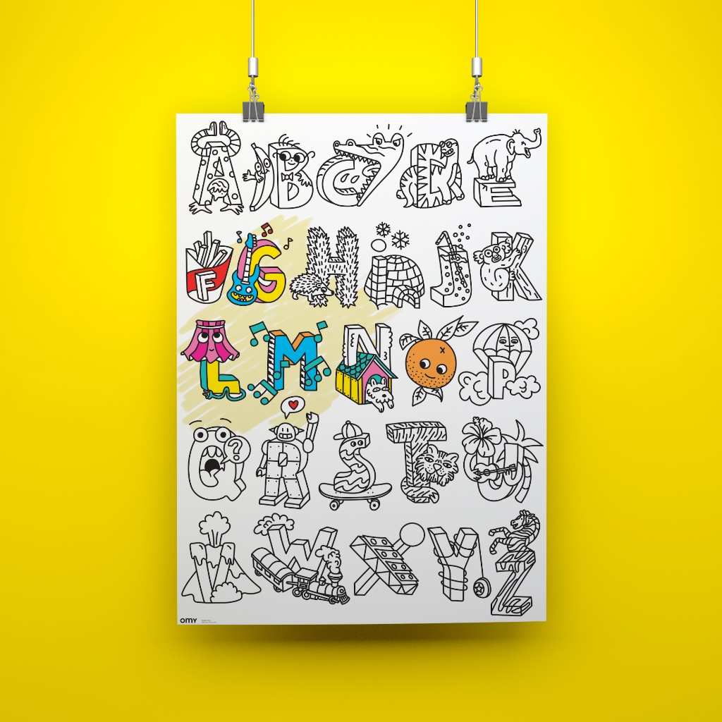 Poster ABC suspendu