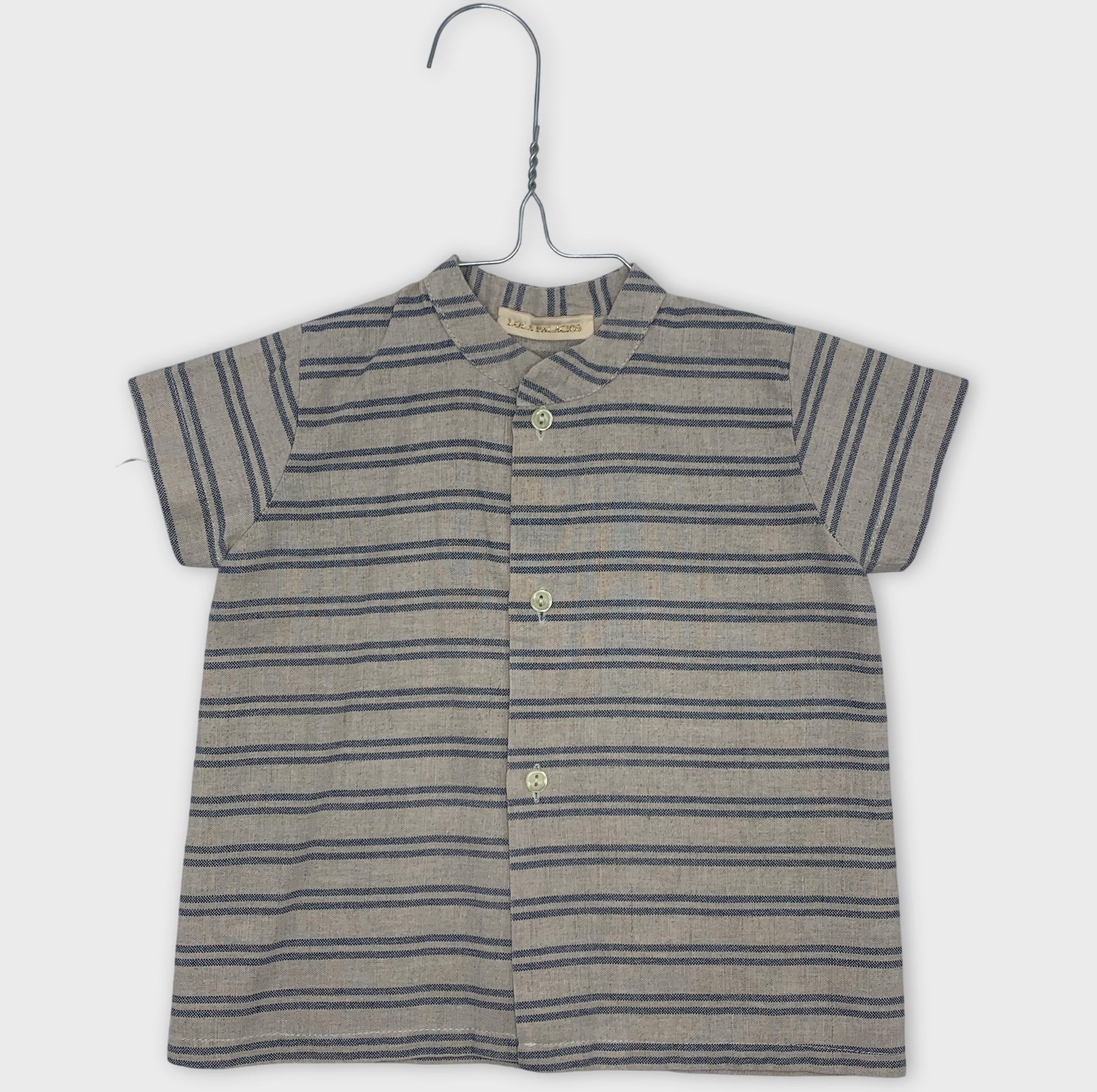 0-Chemise rayée LOLA PALACIOS, taille 18 mois