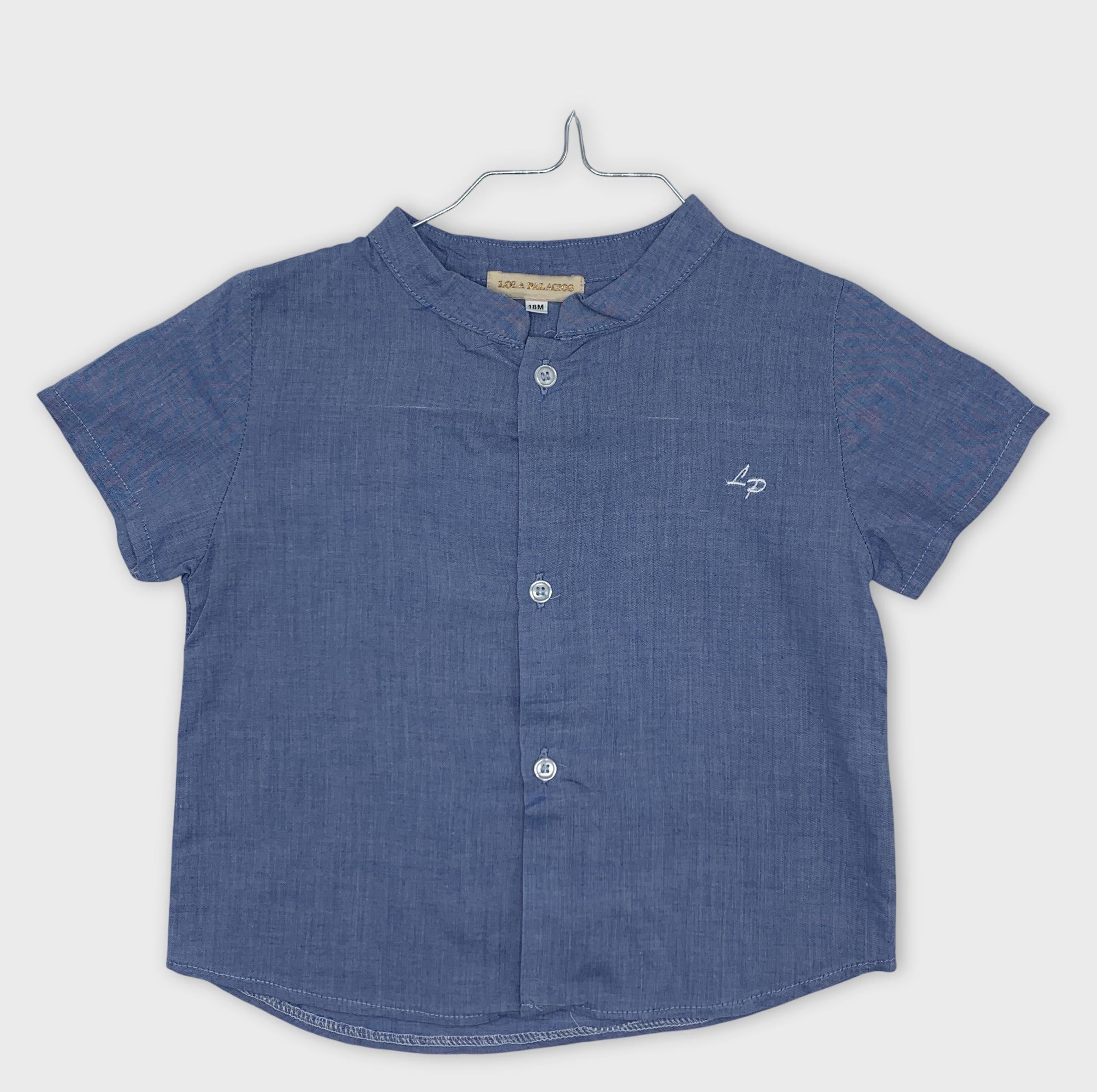 0-Lola Palacios 👕 Chemise manches courtes bébé garçon
