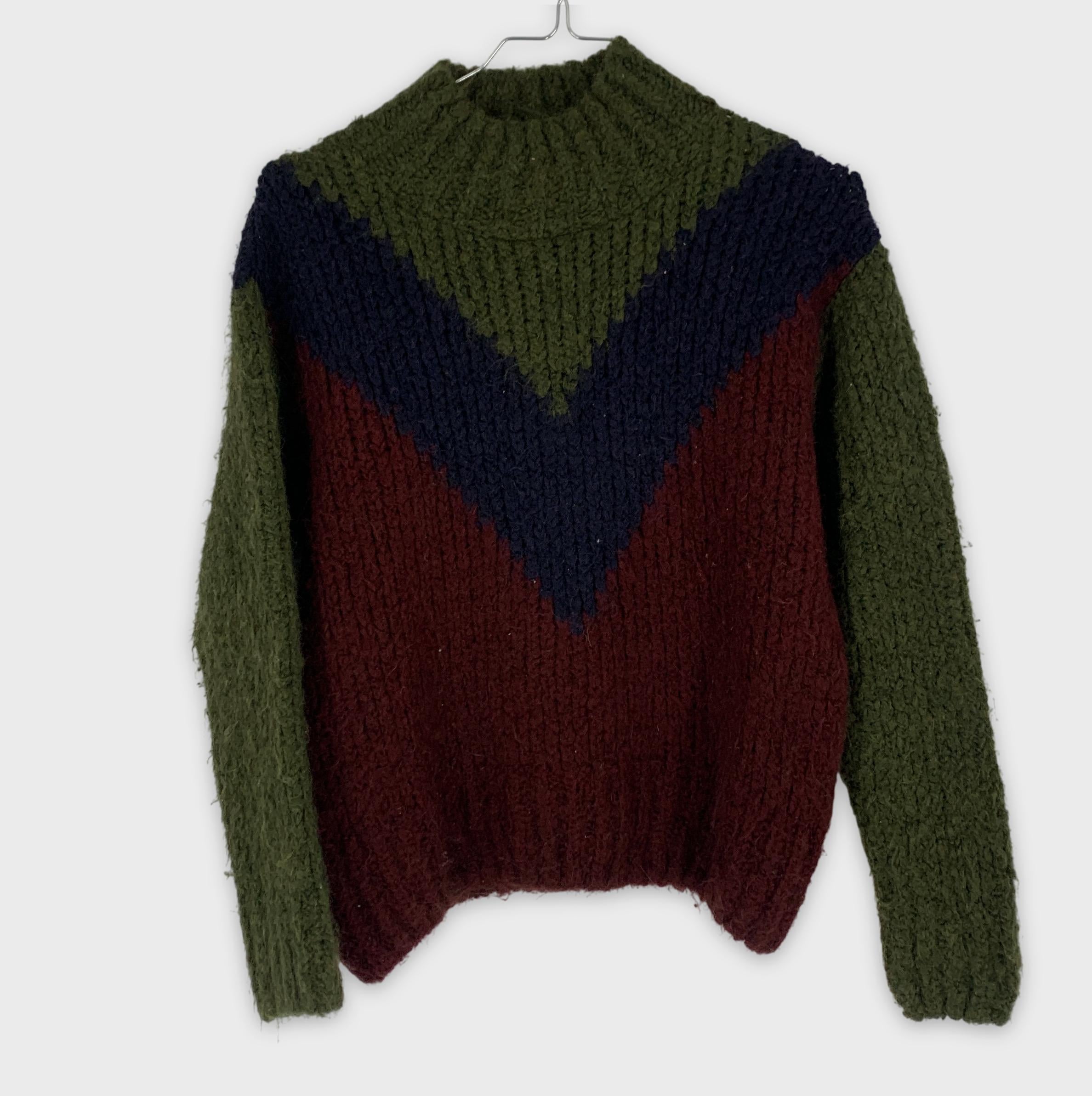 0-Pull FINGER IN THE NOSE color block 🧶