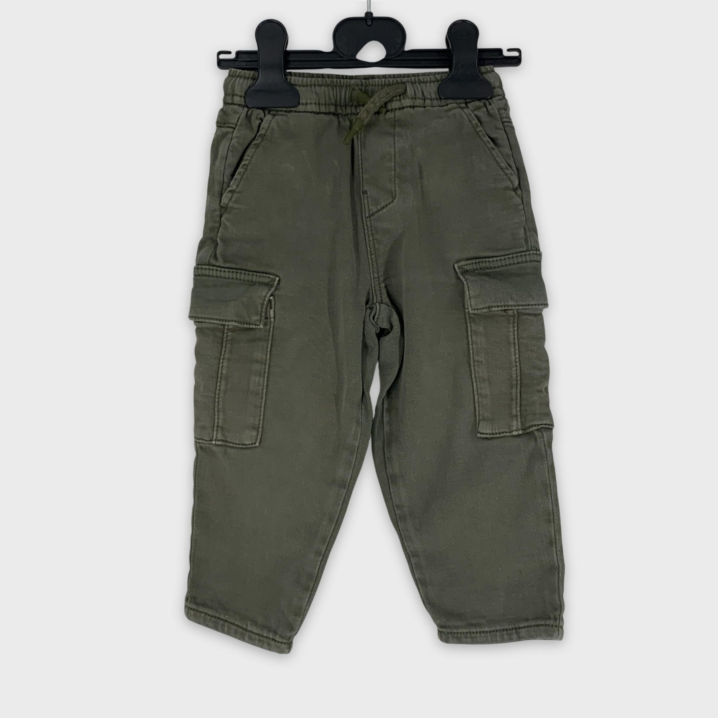 0-Pantalon cargo ZARA KIDS, 12-18 mois