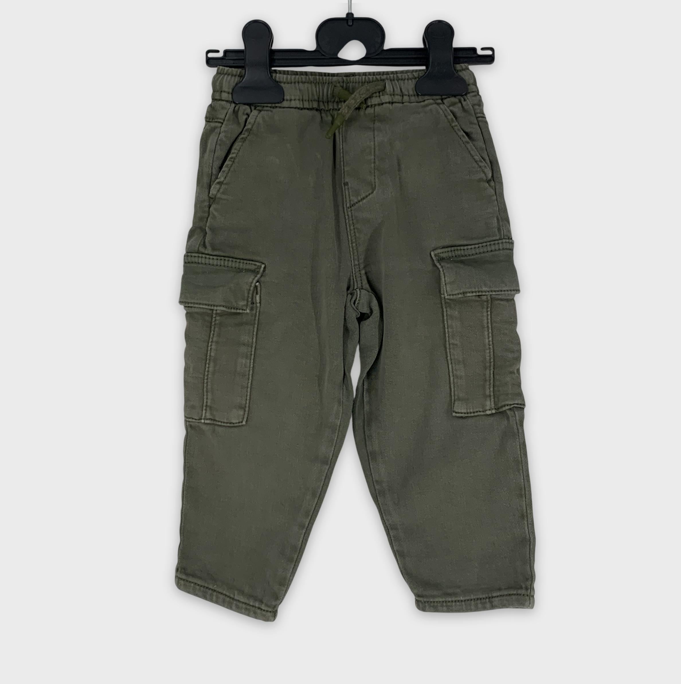 0-Pantalon cargo ZARA KIDS, 12-18 mois