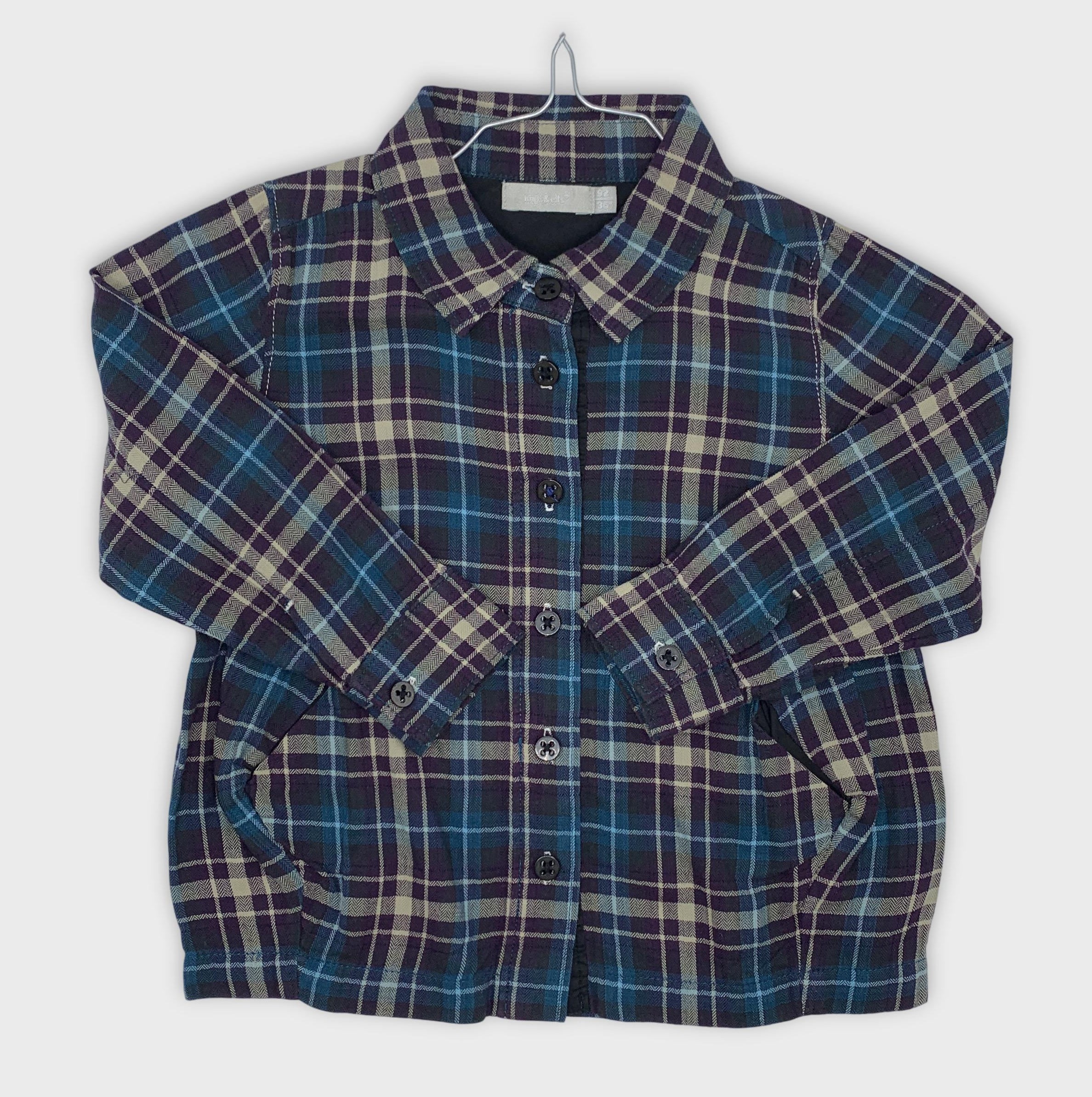 0-Chemise à carreaux Imps&Elfs 💜💙