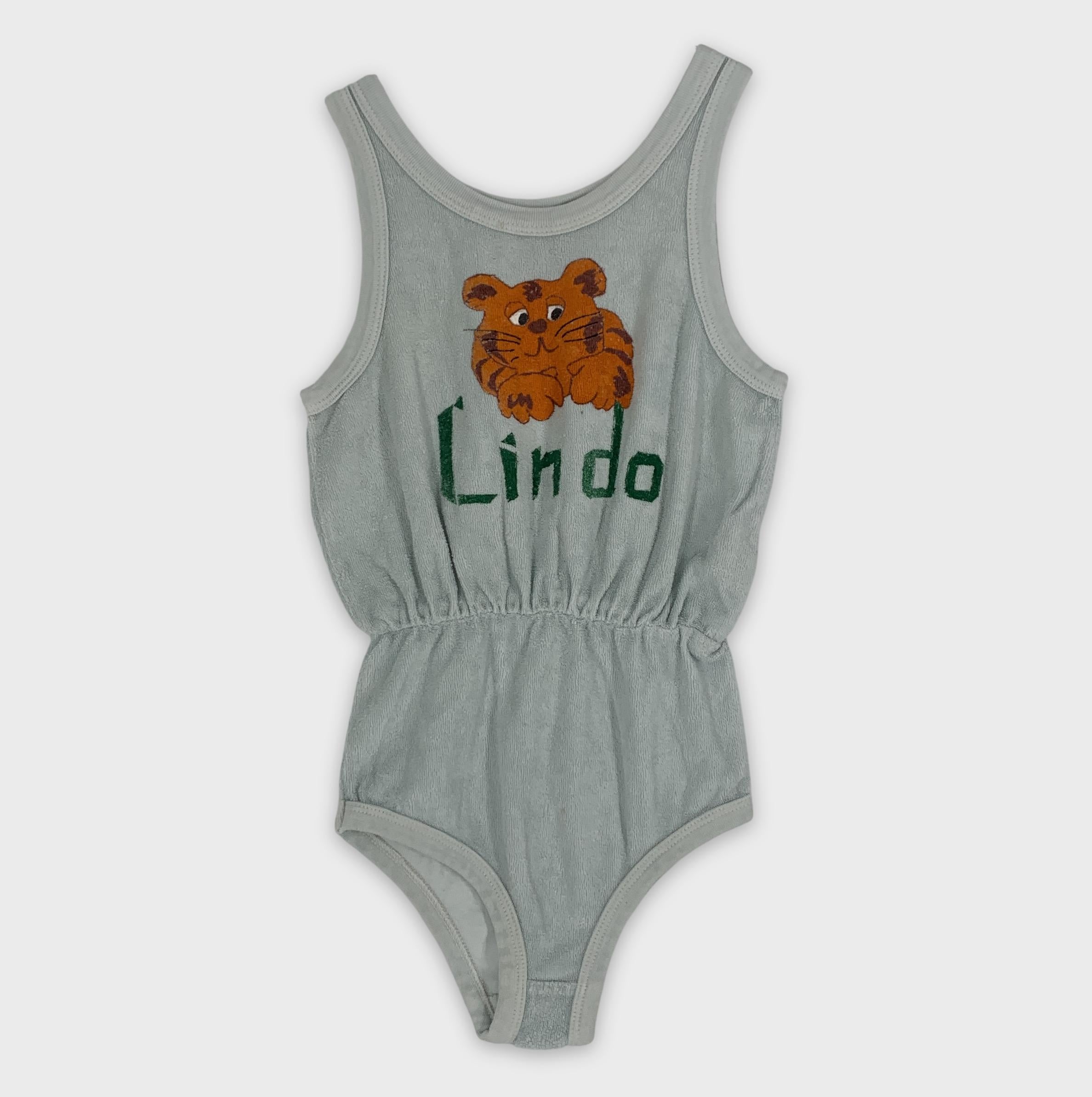 0-The Animals Observatory 🐅 Body de plage vintage en coton éponge
