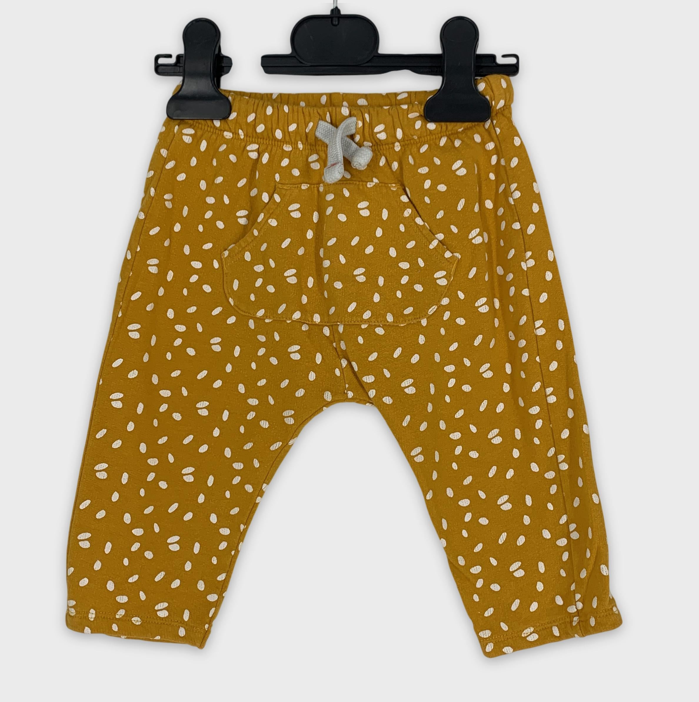 0-Pantalon HEMA à pois blancs 🟡