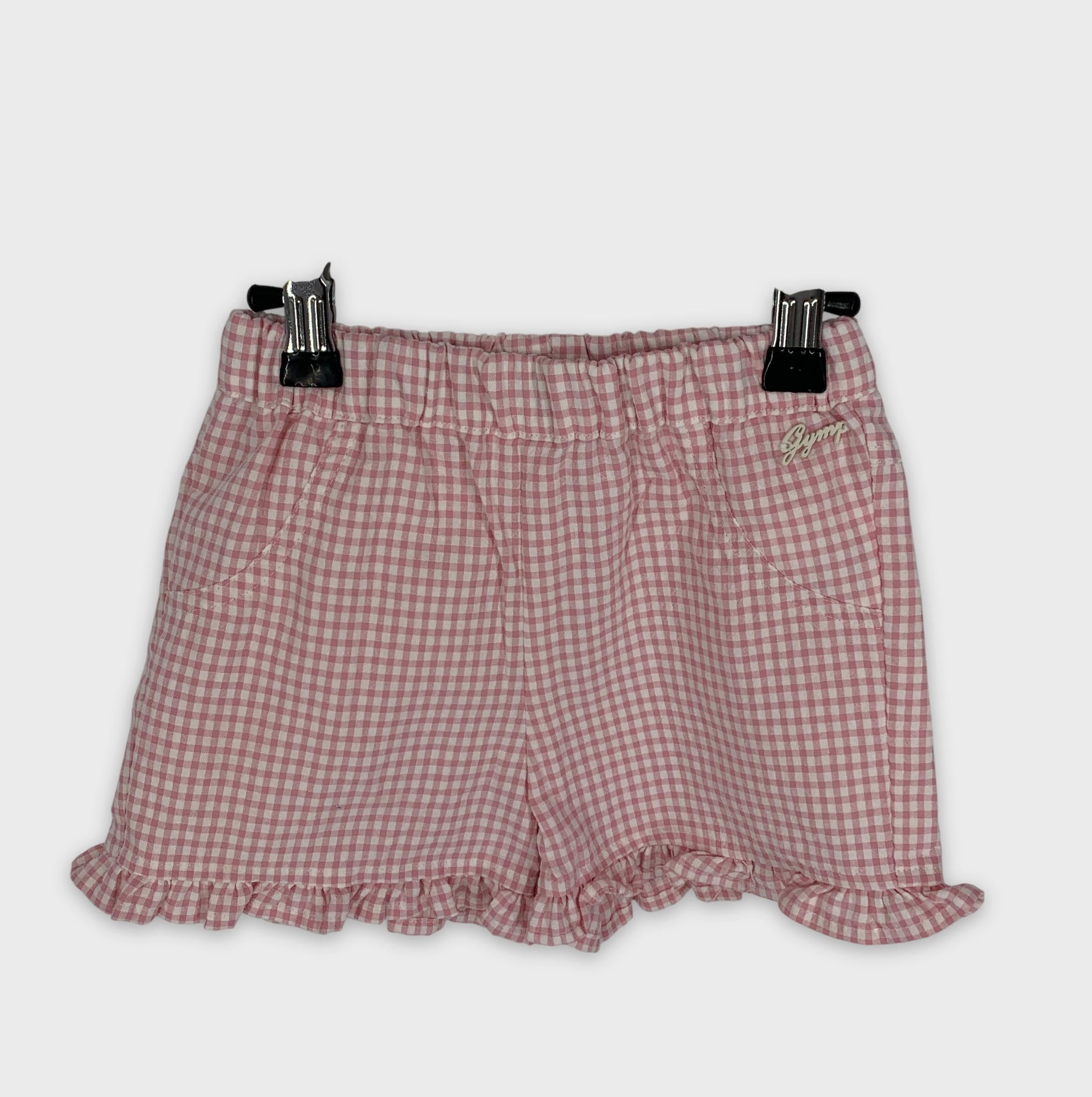 0-Short à carreaux GYMP 👧