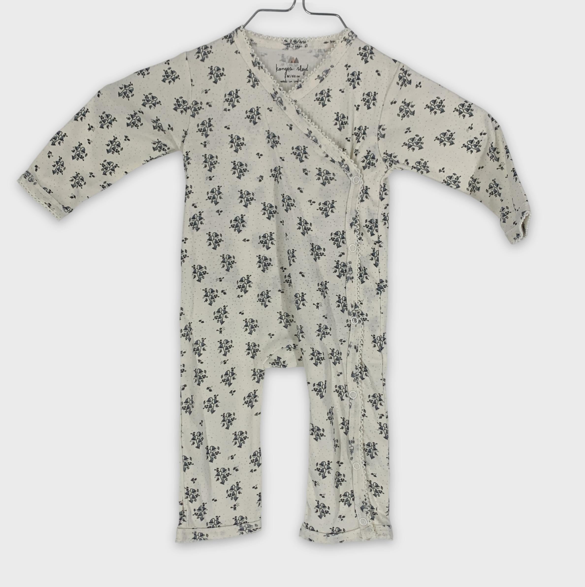 0-Combinaison Konges Sløjd à fleurs 🌸