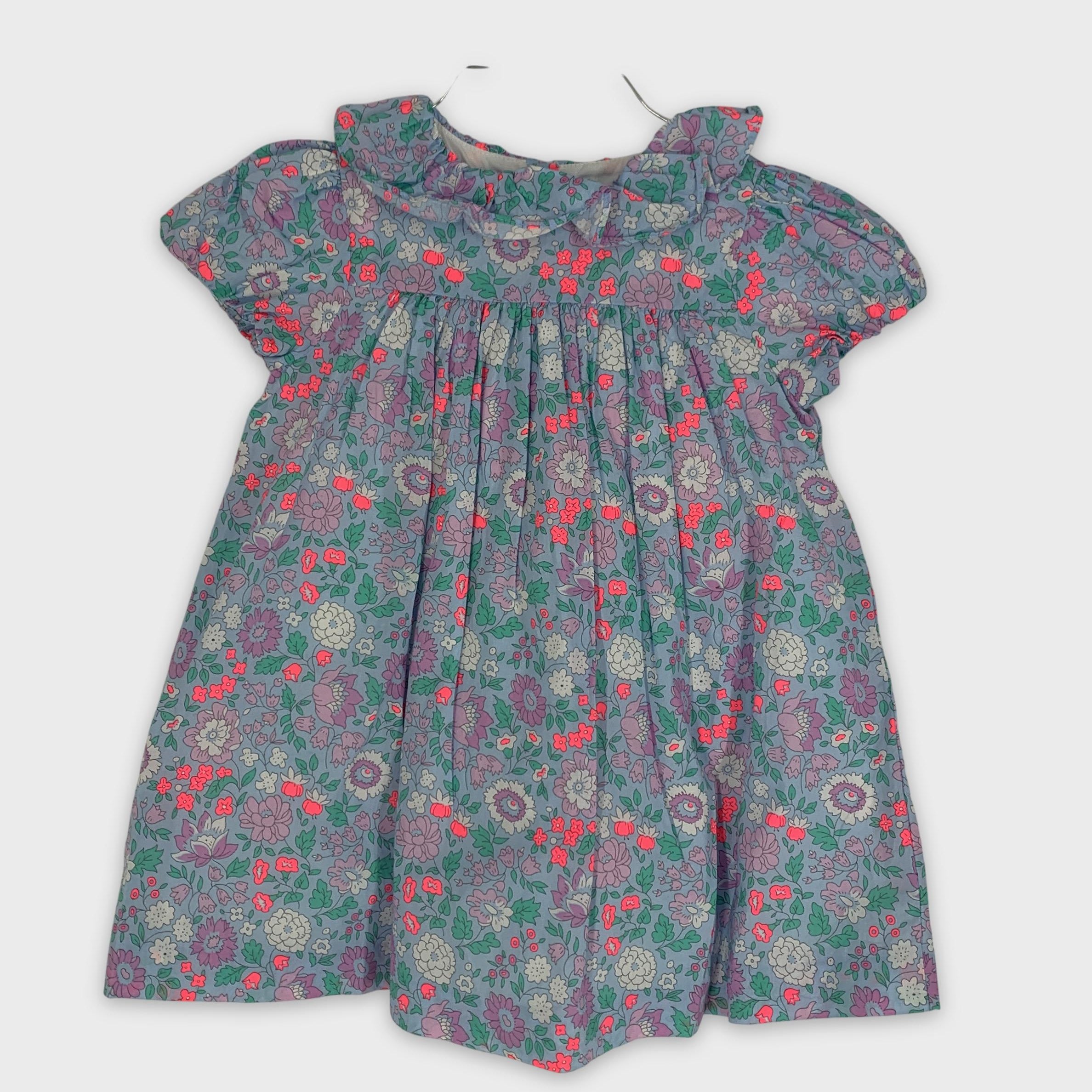 0-Jacadi Paris 🌸 Robe à fleurs bébé fille 24M