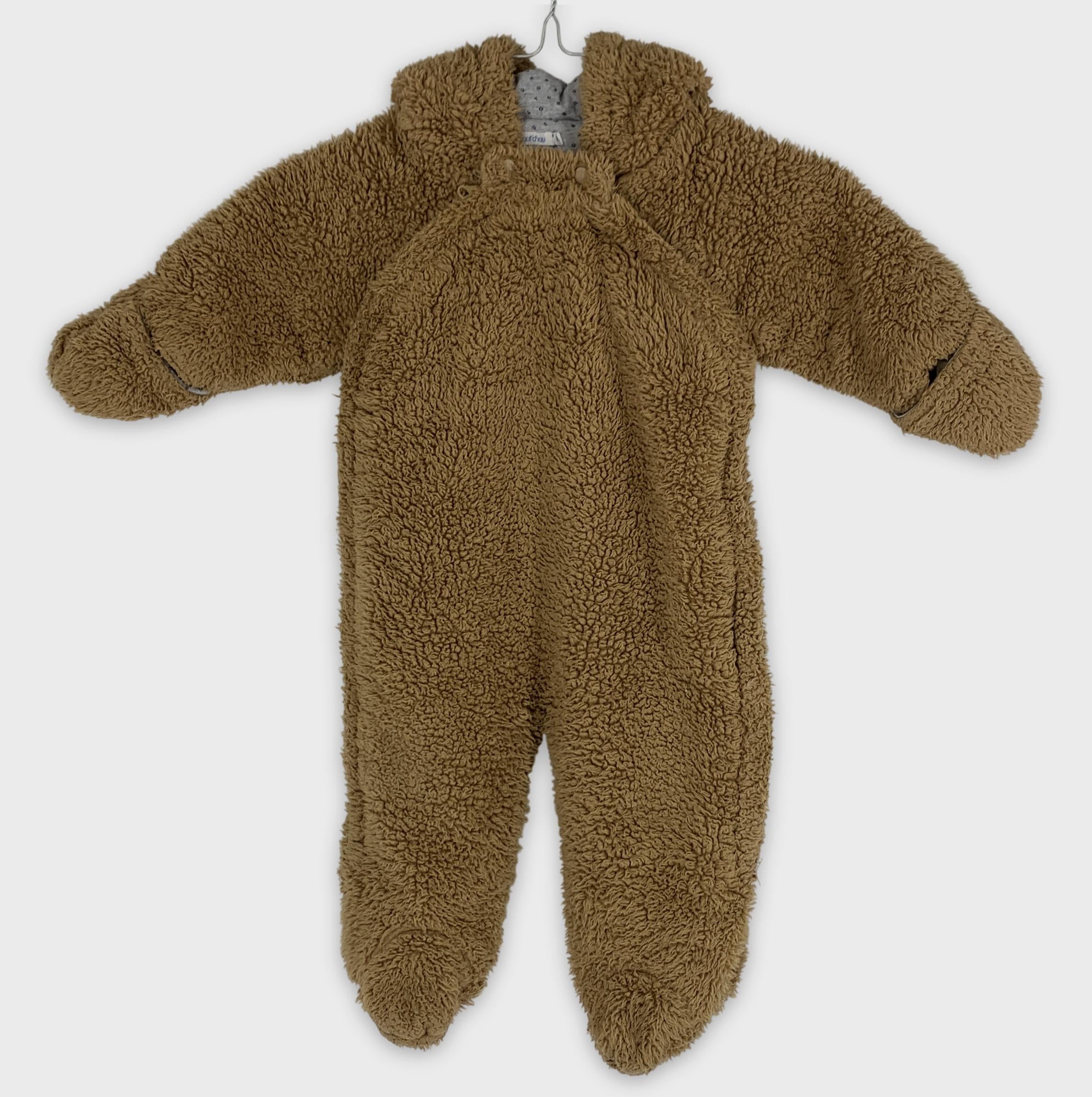 0-Bout'chou, Manteau bébé en fausse fourrure🧸