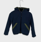 0-Veste d'hiver Monoprix Kids, taille 4 ans, bleu marine et vert olive