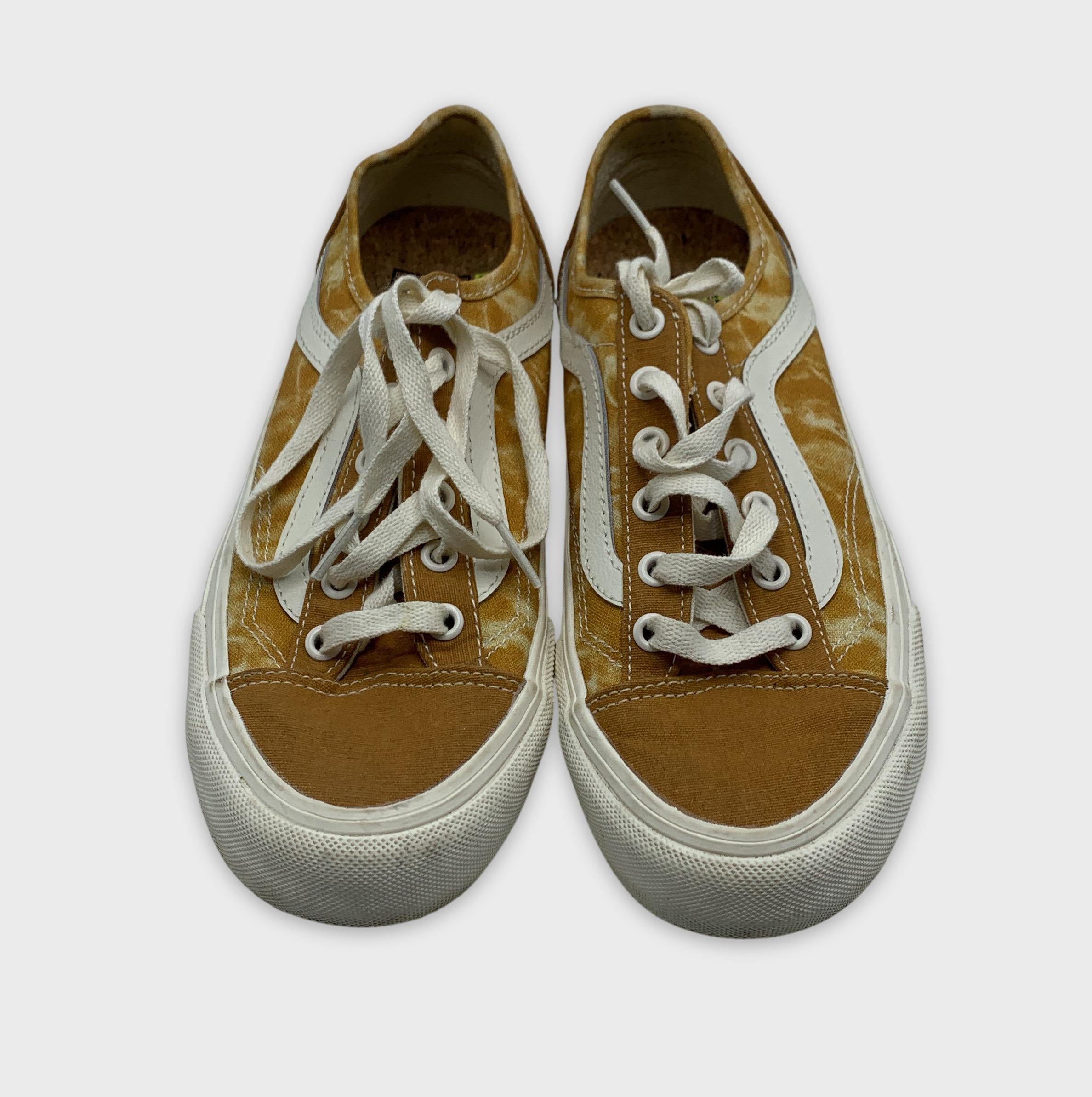 0-Vans 👟 Baskets Tie Dye Jaune et Blanc