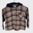 0-Chemise à carreaux ZARA avec capuche 👕