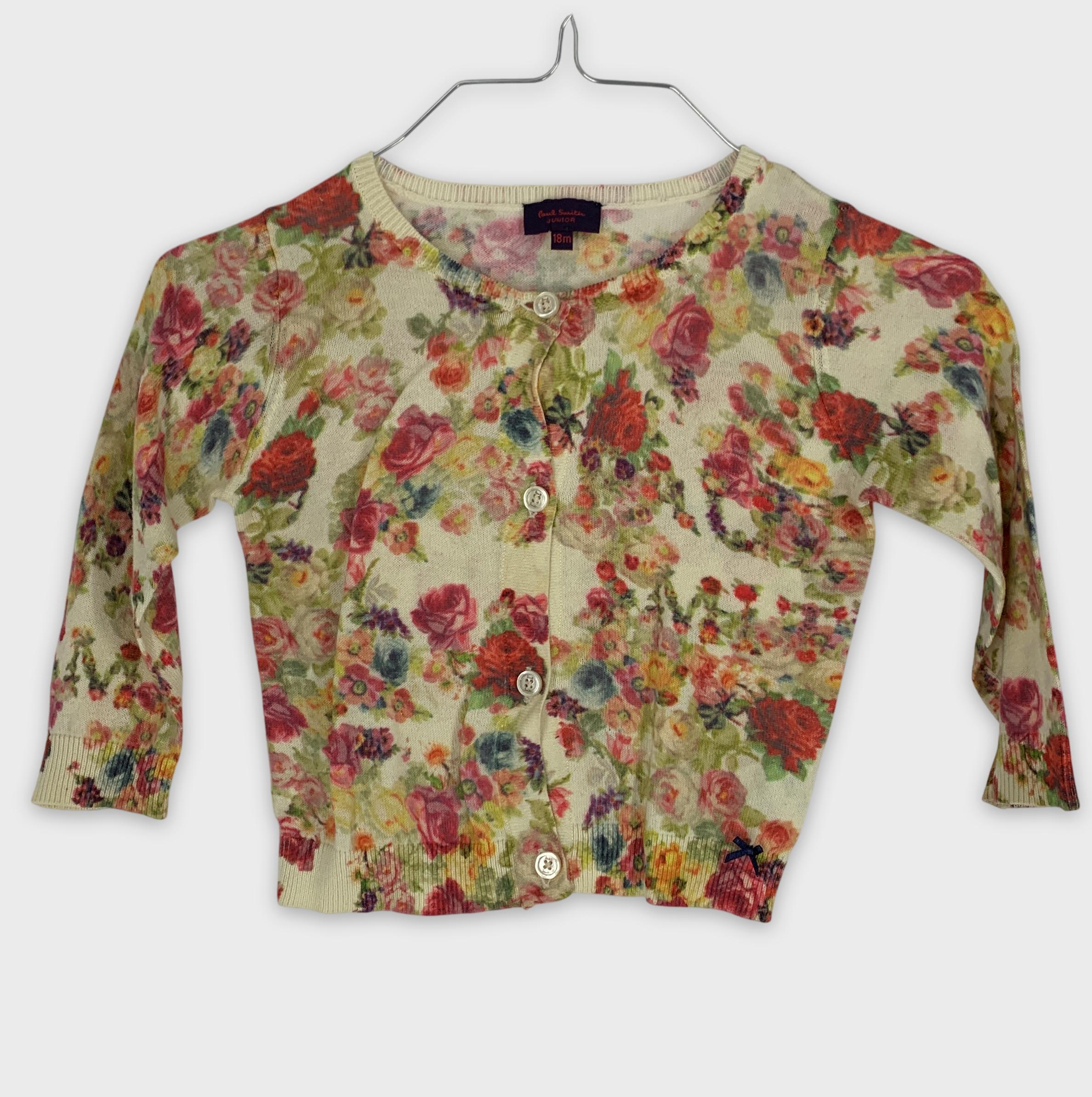 0-Cardigan Paul Smith Junior 🌸🌼🌺, 18 mois