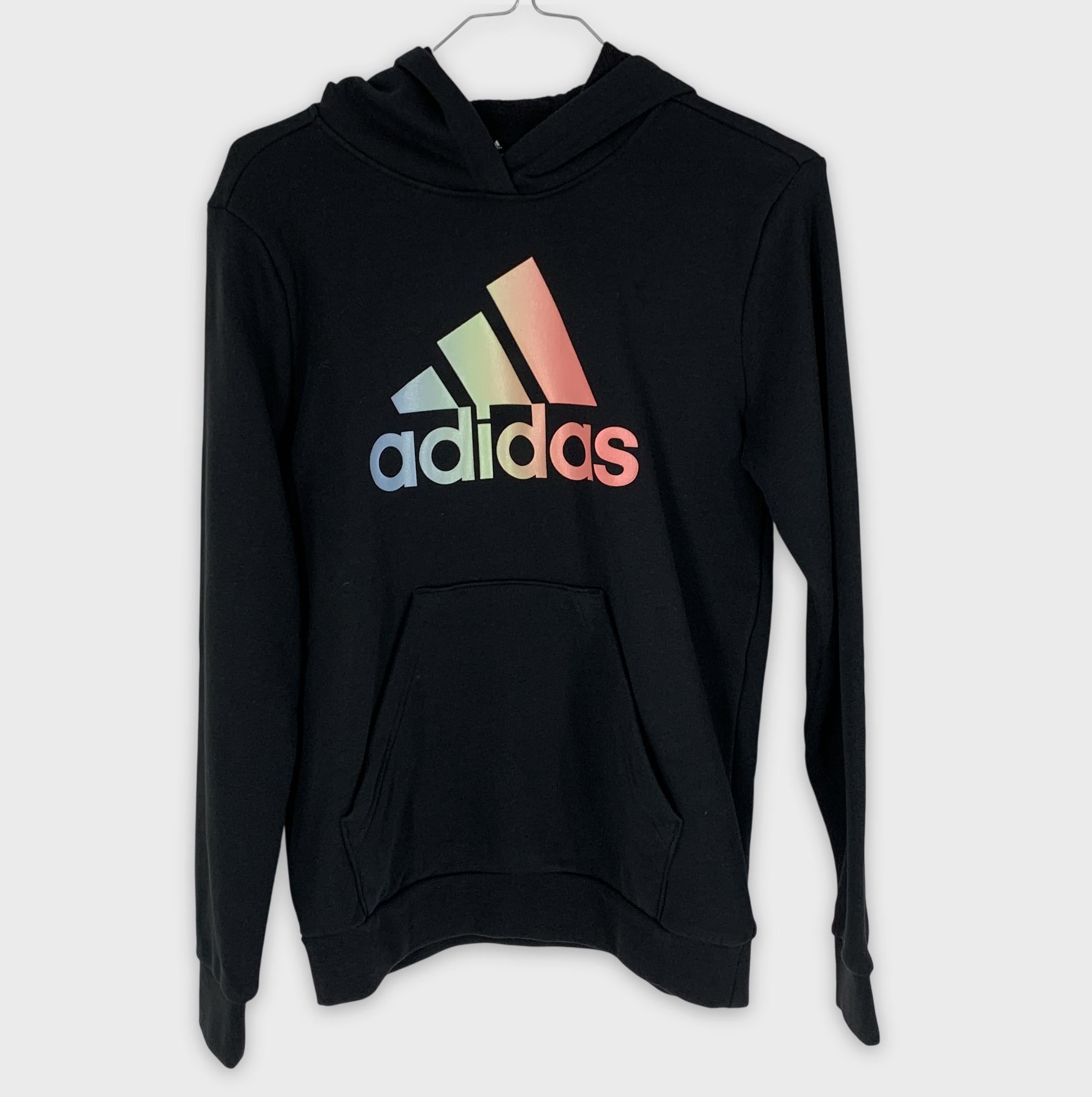 0-Sweat à capuche Adidas 🌈, taille 11-12 ans